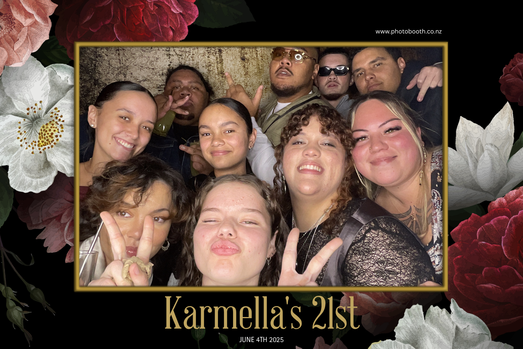 Karmella's 21st | View more photos from the event at gallery.photobooth.co.nz/u/SelfieCentral/Karmellas-21st