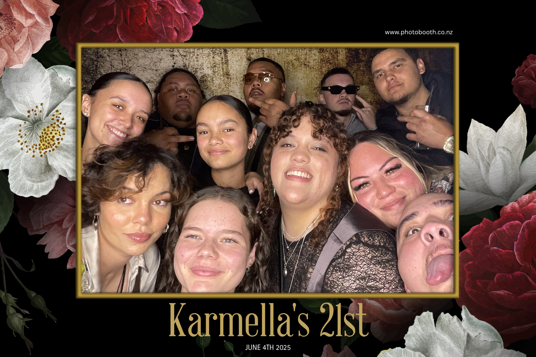 Karmella's 21st | View more photos from the event at gallery.photobooth.co.nz/u/SelfieCentral/Karmellas-21st