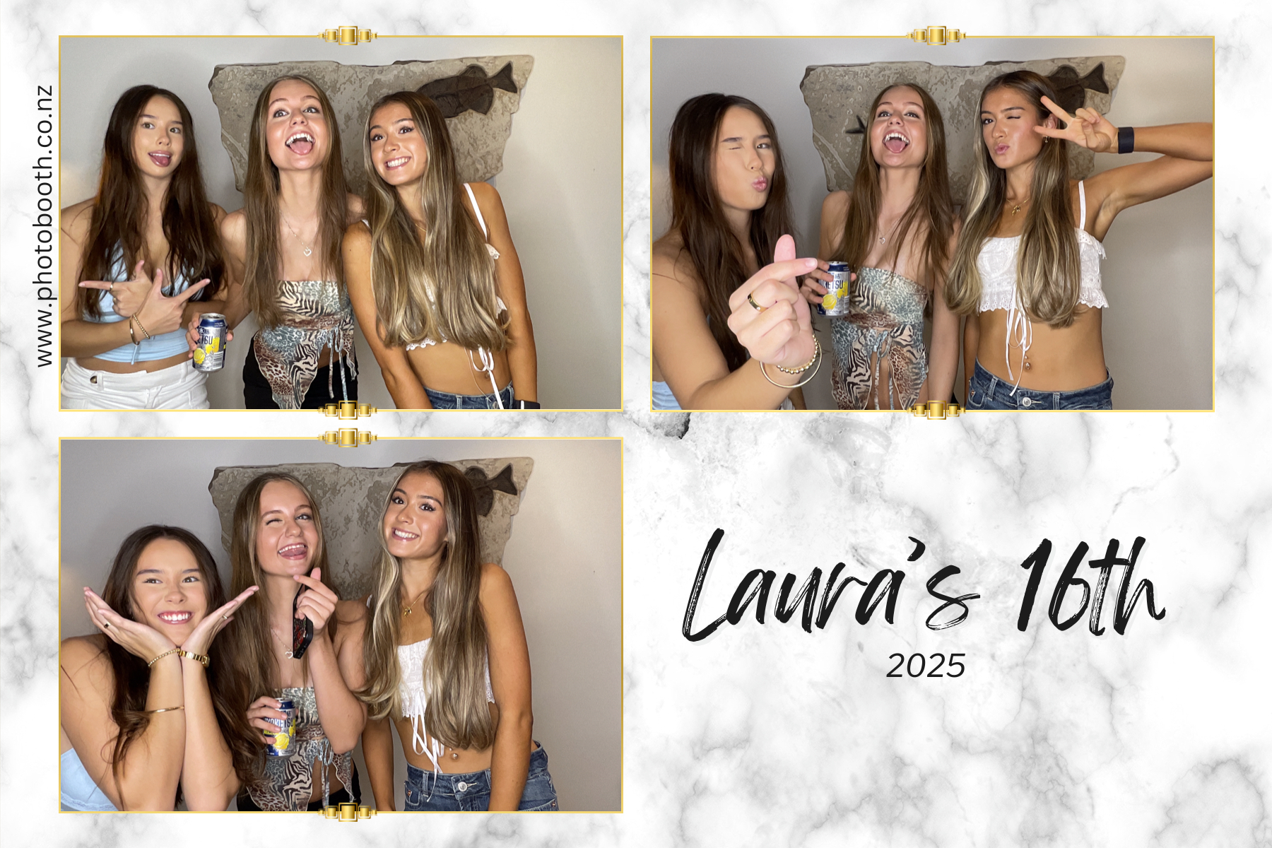 Laura's 16th | View more photos from the event at gallery.photobooth.co.nz/u/SelfieCentral/Lauras-16th