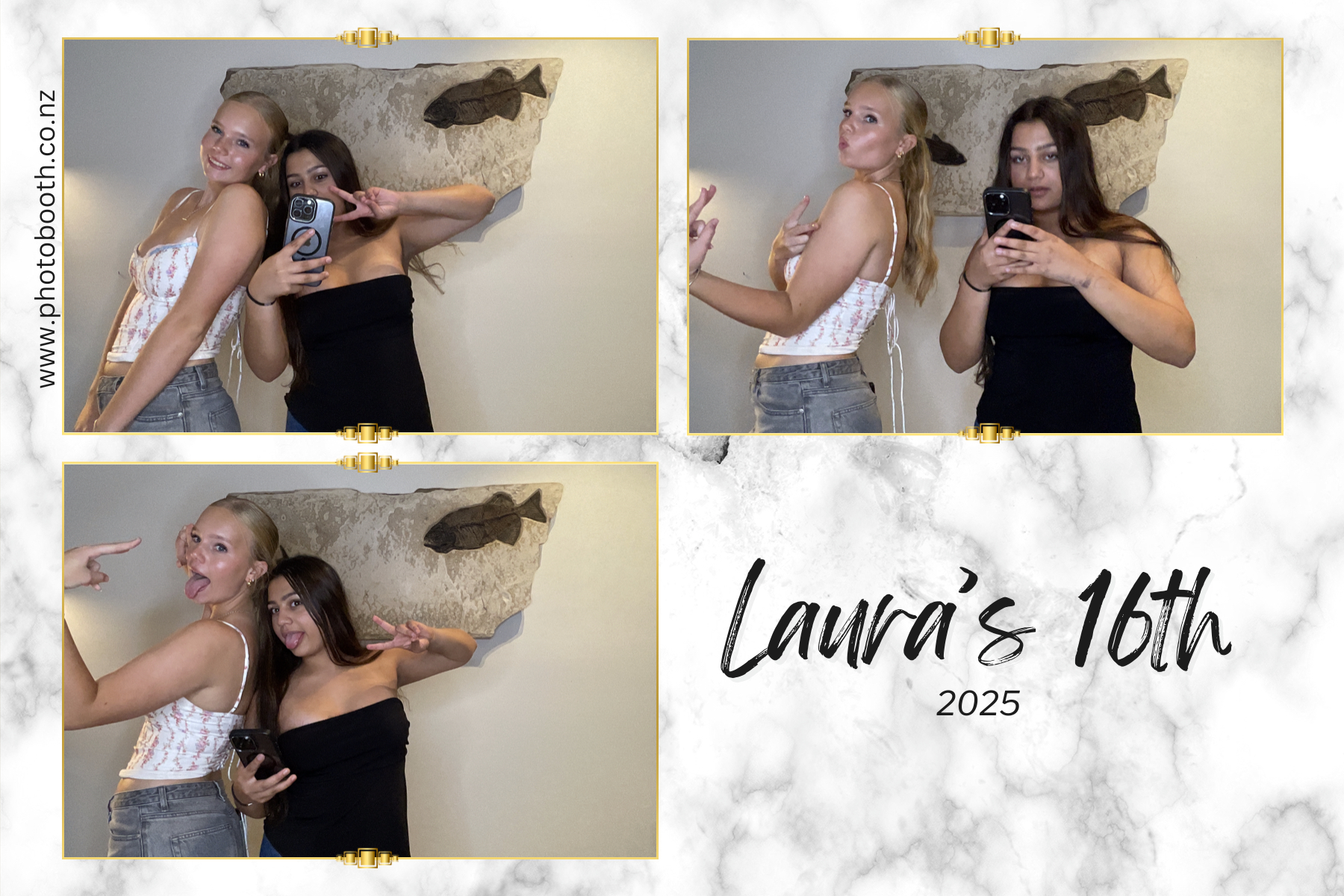 Laura's 16th | View more photos from the event at gallery.photobooth.co.nz/u/SelfieCentral/Lauras-16th