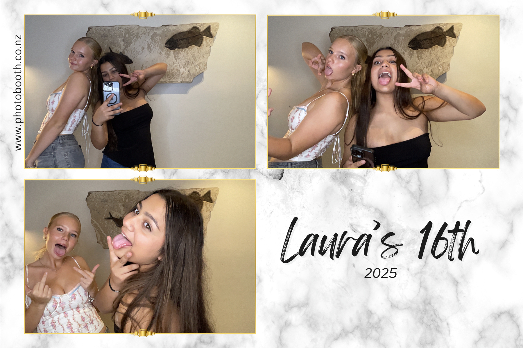 Laura's 16th | View more photos from the event at gallery.photobooth.co.nz/u/SelfieCentral/Lauras-16th