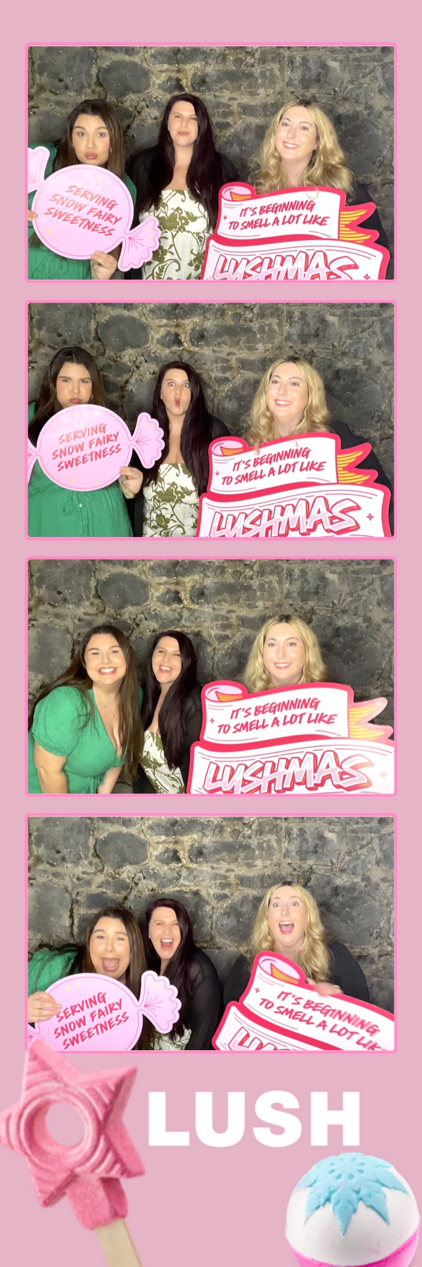 Lush Christmas PR Event | View more photos from the event at gallery.photobooth.co.nz/u/SelfieCentral/Lush-Christmas-PR-Event