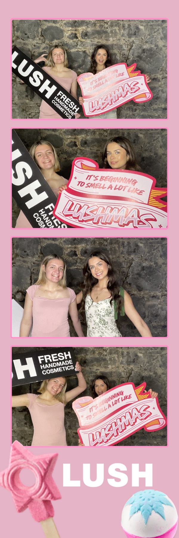 Lush Christmas PR Event | View more photos from the event at gallery.photobooth.co.nz/u/SelfieCentral/Lush-Christmas-PR-Event