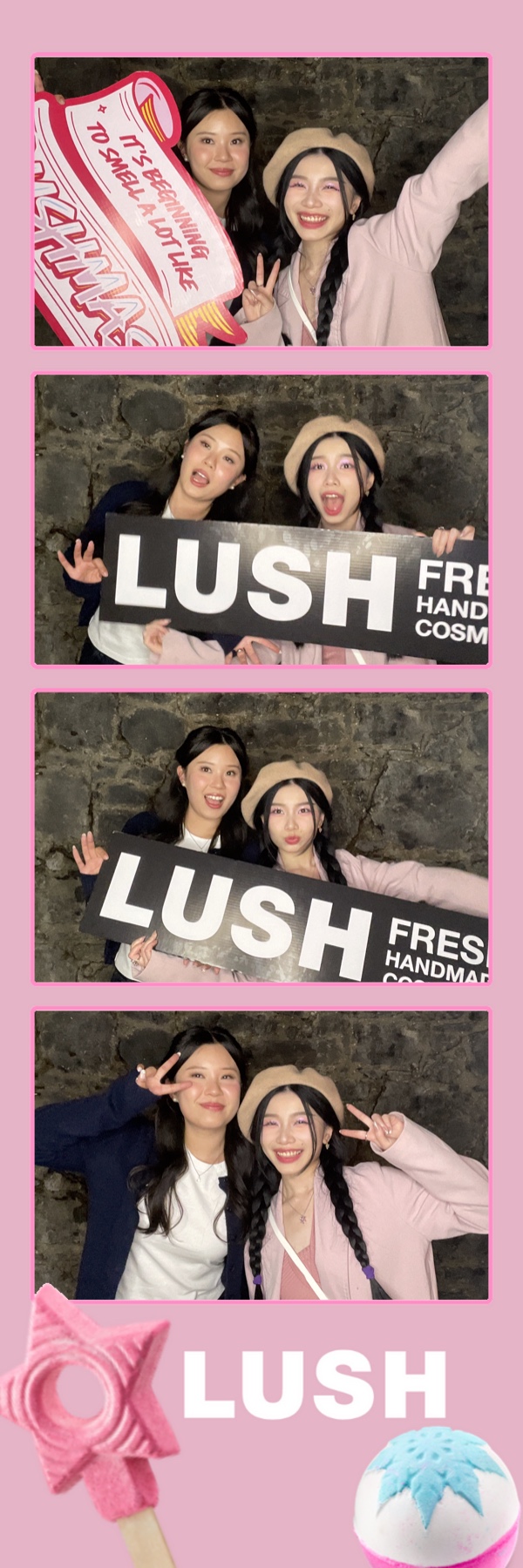Lush Christmas PR Event | View more photos from the event at gallery.photobooth.co.nz/u/SelfieCentral/Lush-Christmas-PR-Event