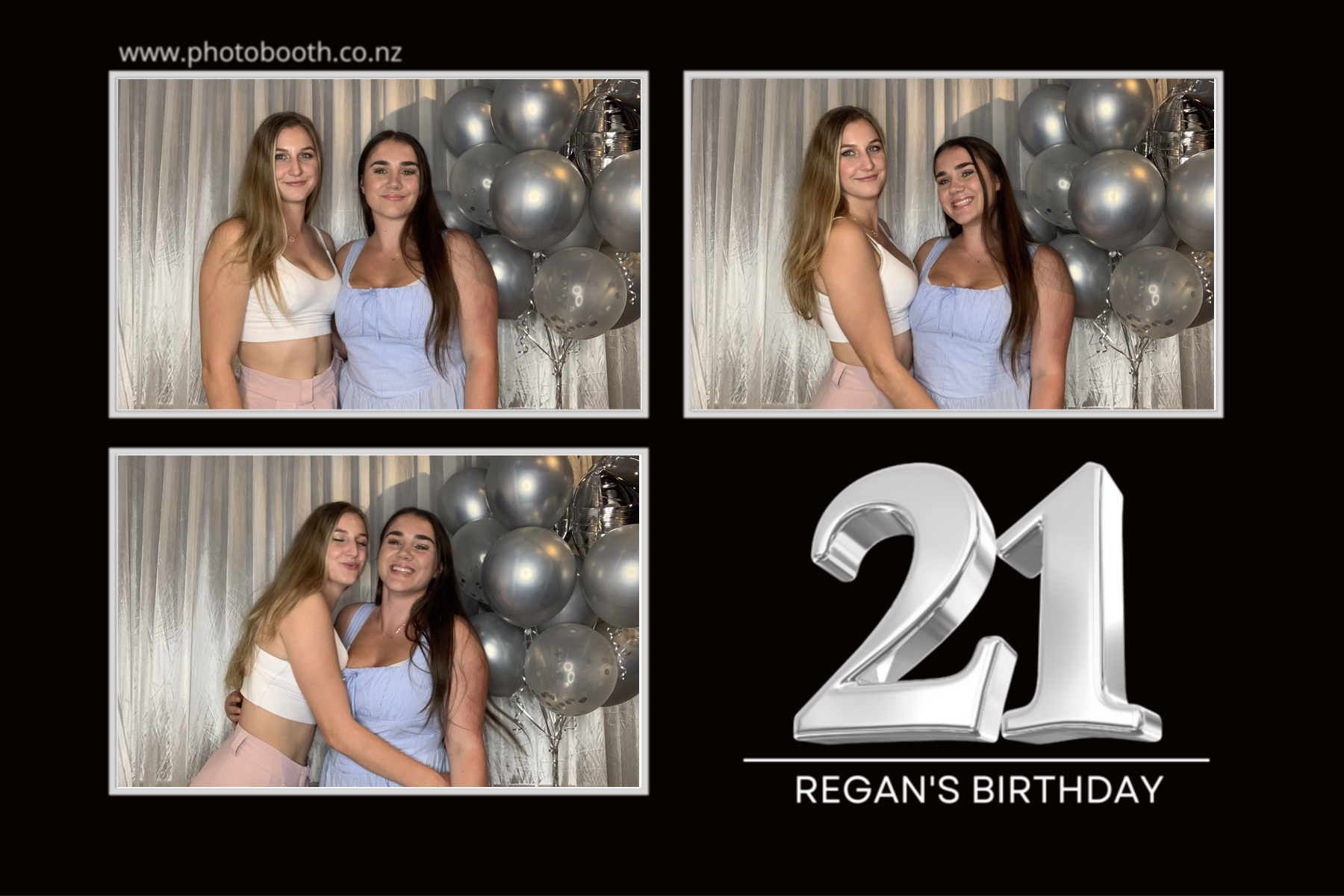 Regan's 21st | View more photos from the event at gallery.photobooth.co.nz/u/SelfieCentral/Regans-21st