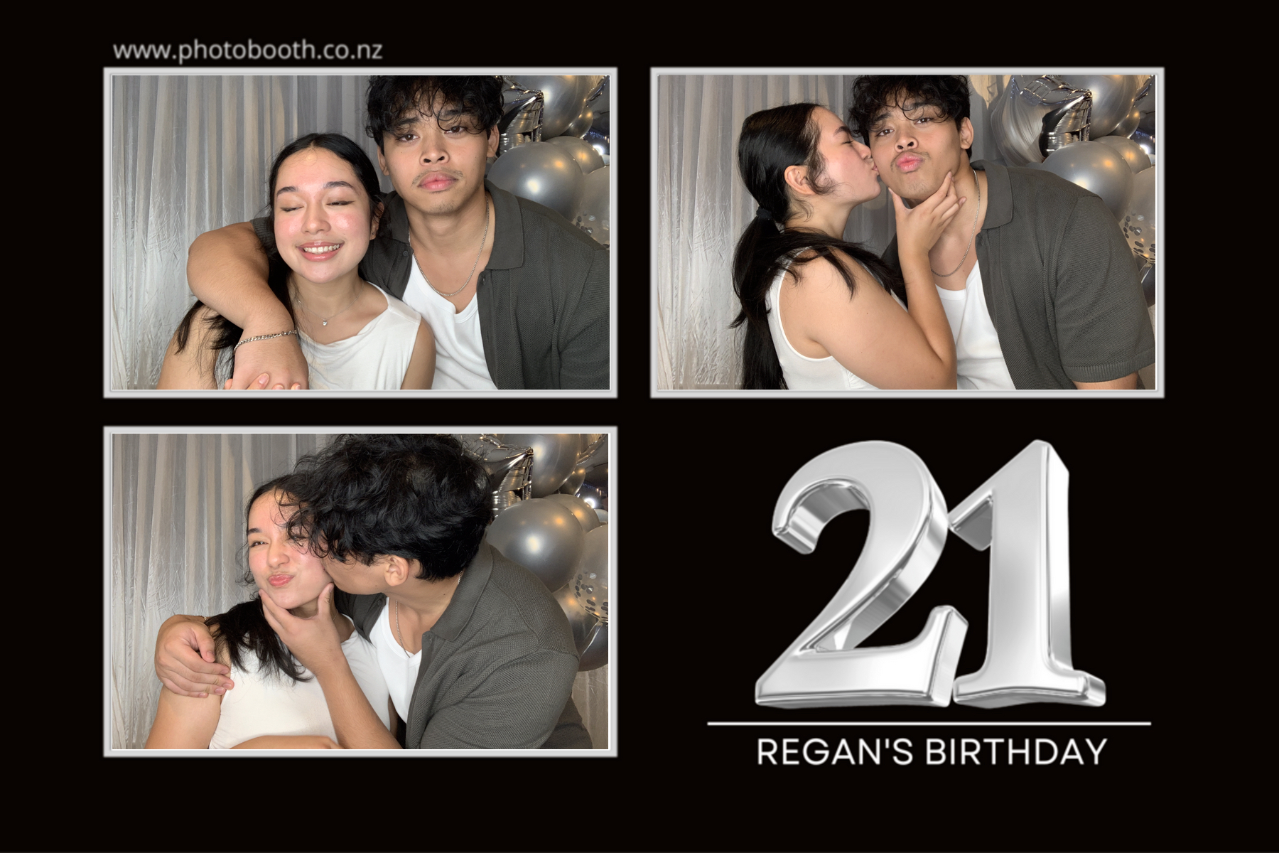 Regan's 21st | View more photos from the event at gallery.photobooth.co.nz/u/SelfieCentral/Regans-21st