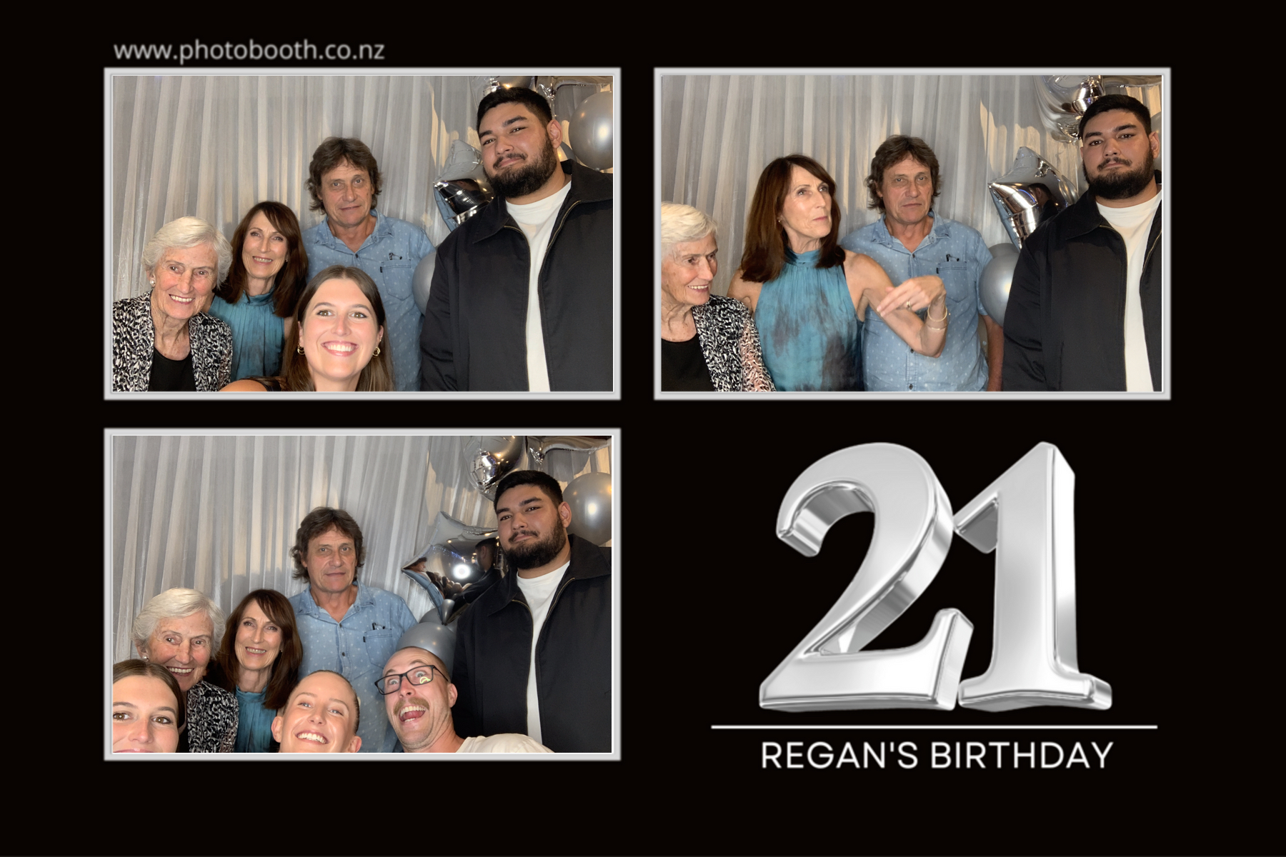 Regan's 21st | View more photos from the event at gallery.photobooth.co.nz/u/SelfieCentral/Regans-21st