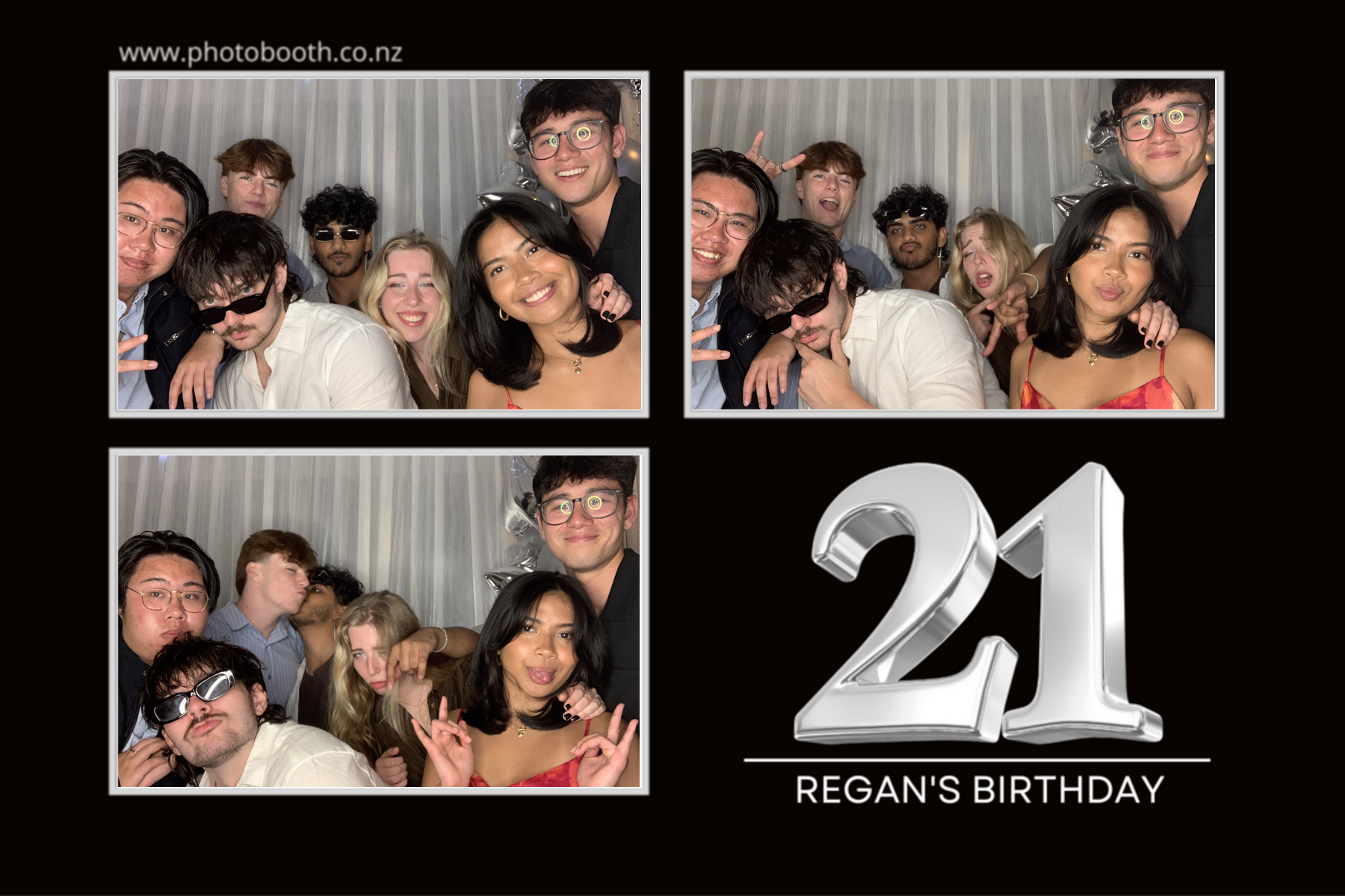 Regan's 21st | View more photos from the event at gallery.photobooth.co.nz/u/SelfieCentral/Regans-21st