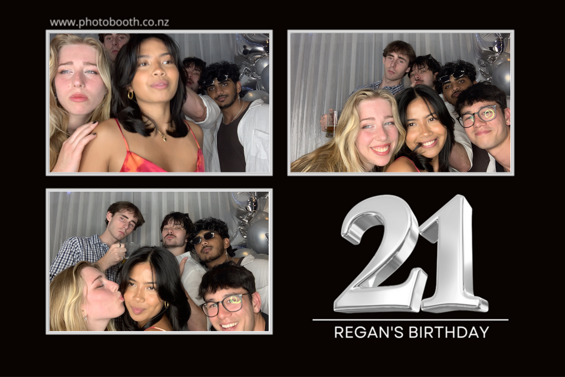 Regan's 21st | View more photos from the event at gallery.photobooth.co.nz/u/SelfieCentral/Regans-21st