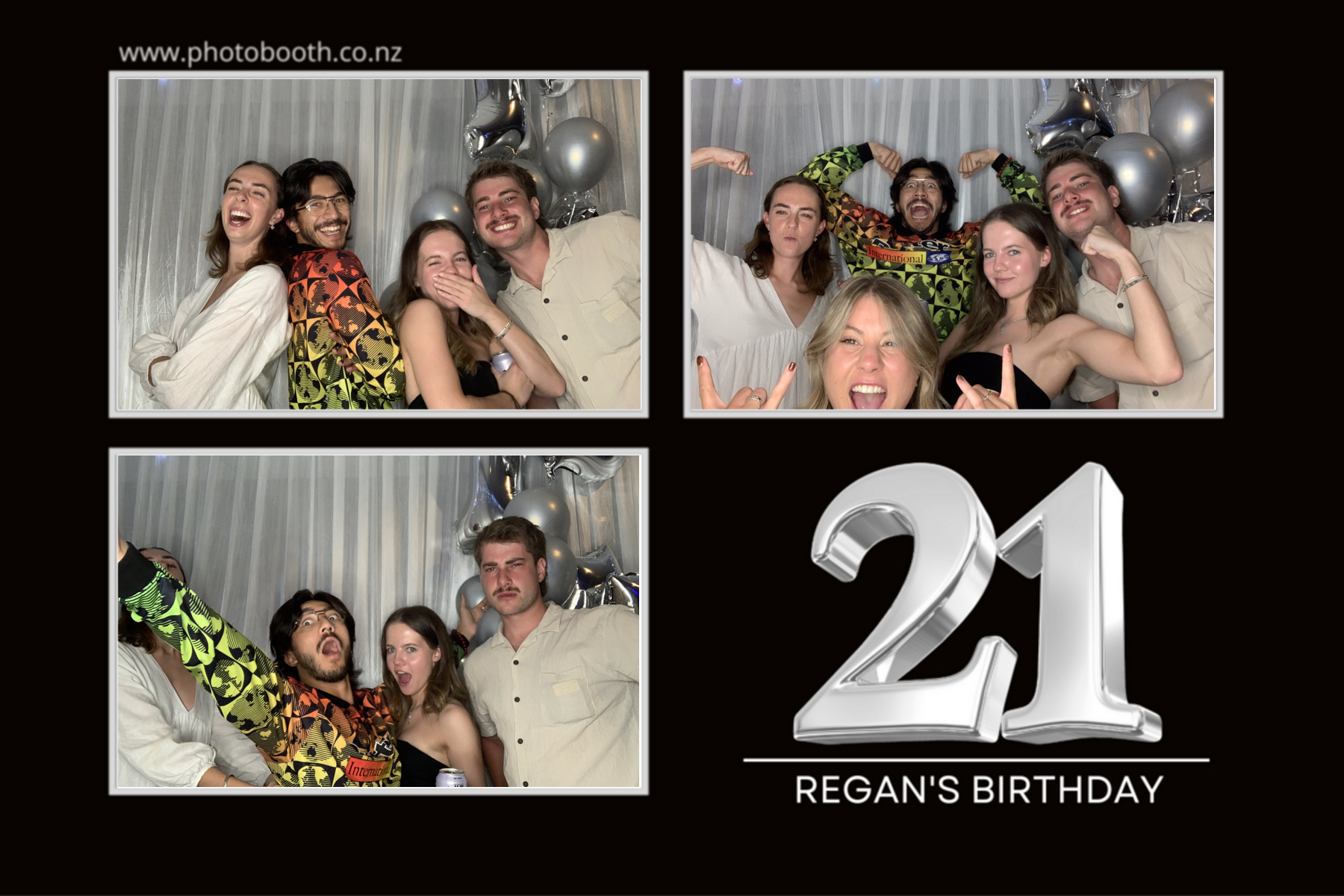 Regan's 21st | View more photos from the event at gallery.photobooth.co.nz/u/SelfieCentral/Regans-21st