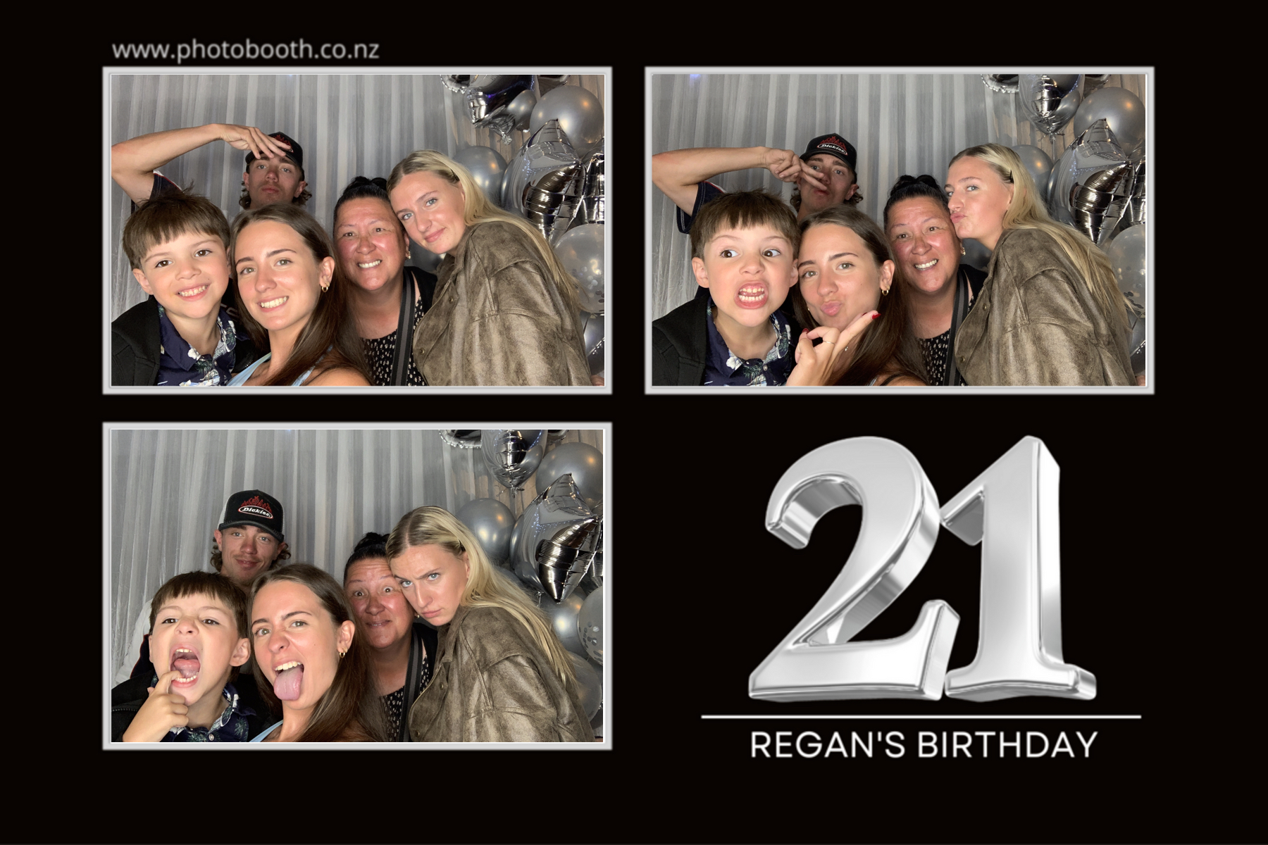 Regan's 21st | View more photos from the event at gallery.photobooth.co.nz/u/SelfieCentral/Regans-21st