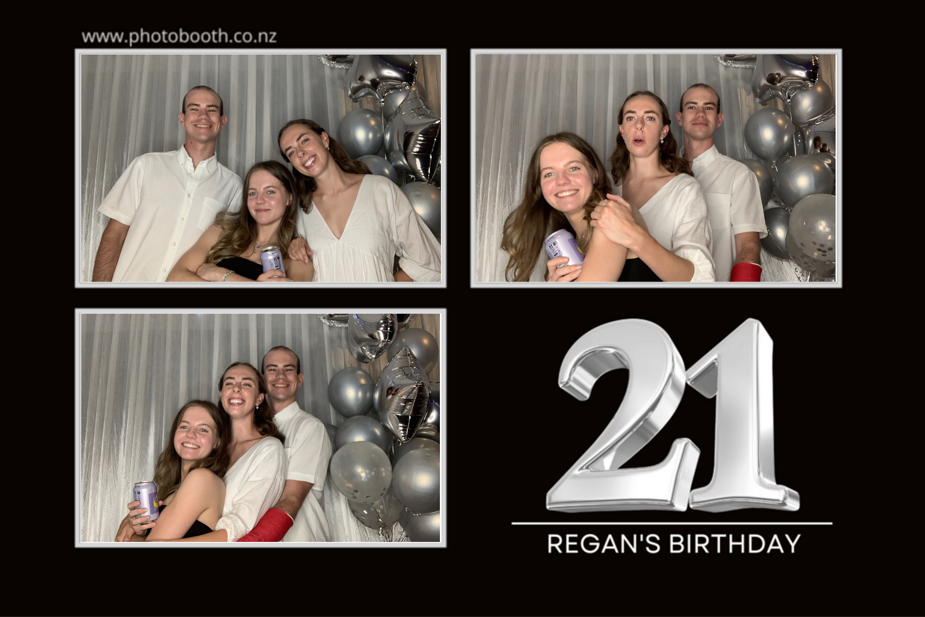Regan's 21st | View more photos from the event at gallery.photobooth.co.nz/u/SelfieCentral/Regans-21st
