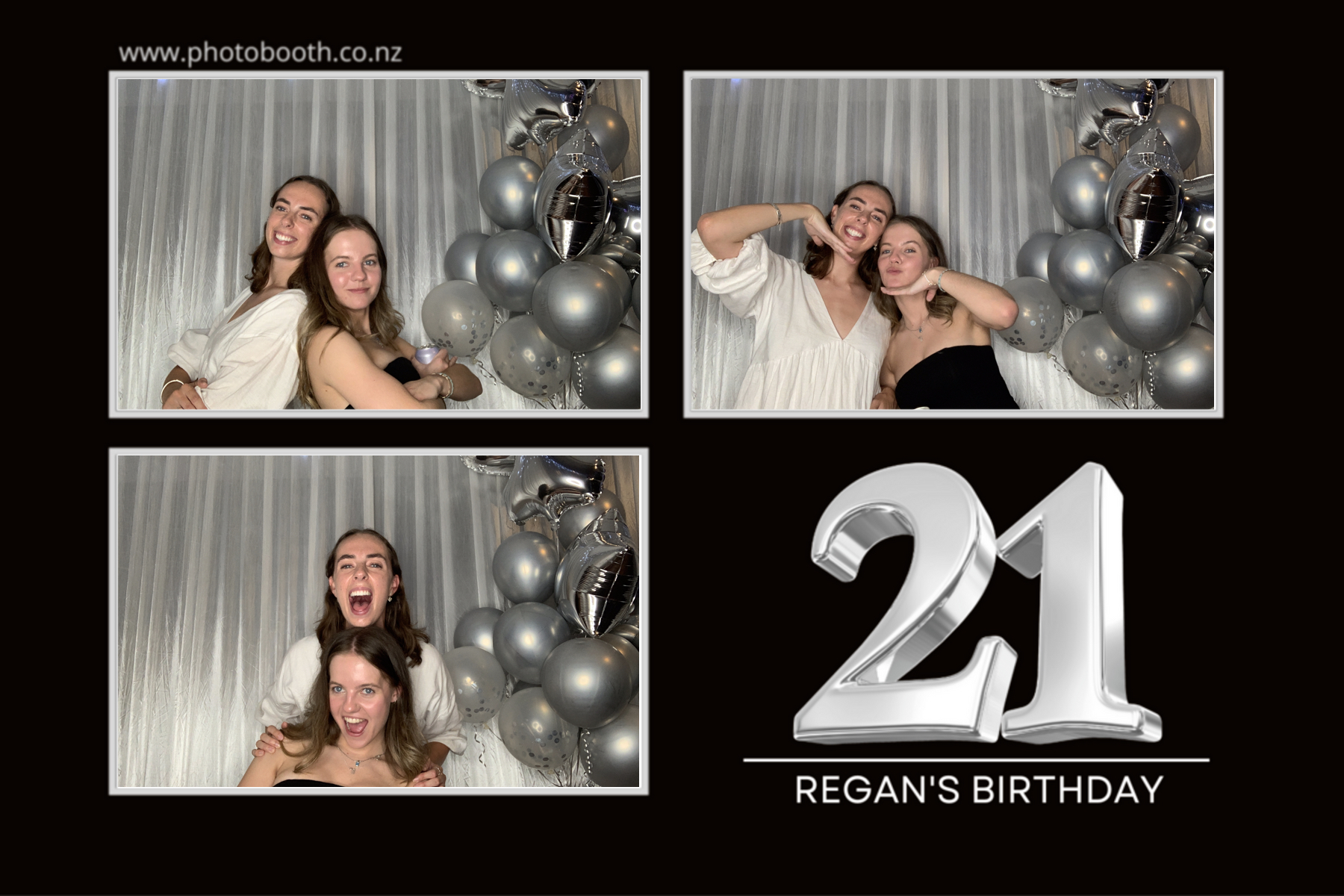 Regan's 21st | View more photos from the event at gallery.photobooth.co.nz/u/SelfieCentral/Regans-21st