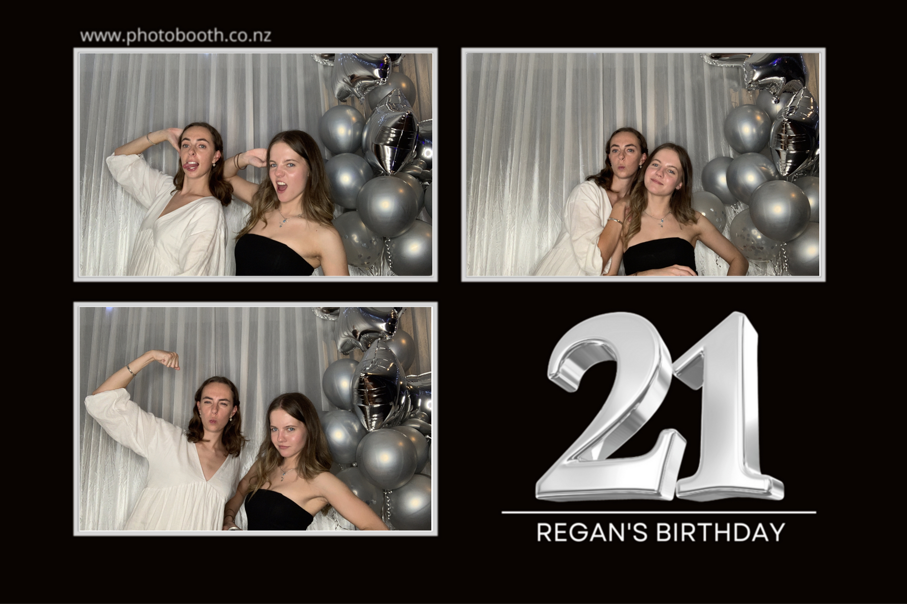 Regan's 21st | View more photos from the event at gallery.photobooth.co.nz/u/SelfieCentral/Regans-21st