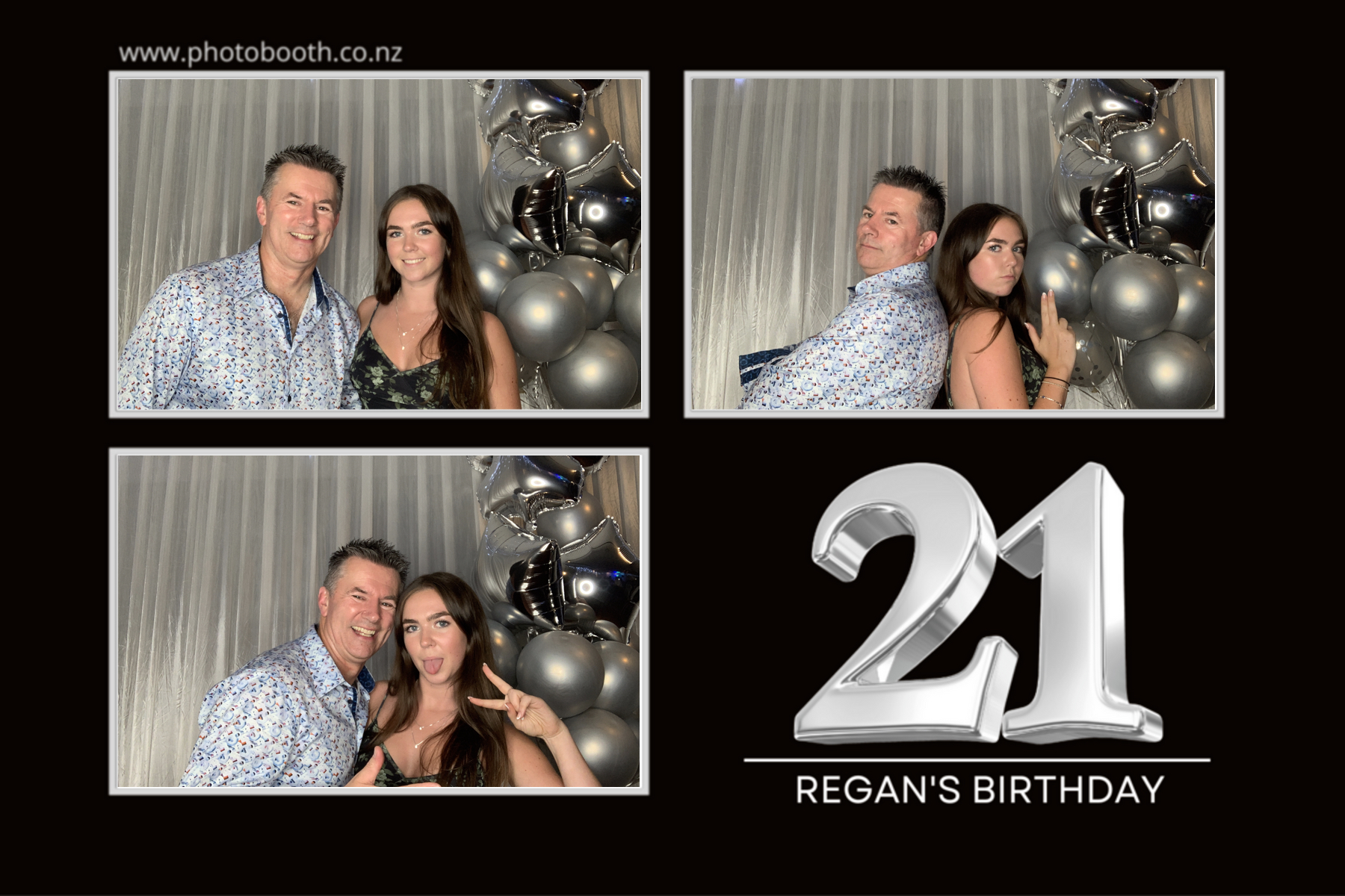 Regan's 21st | View more photos from the event at gallery.photobooth.co.nz/u/SelfieCentral/Regans-21st