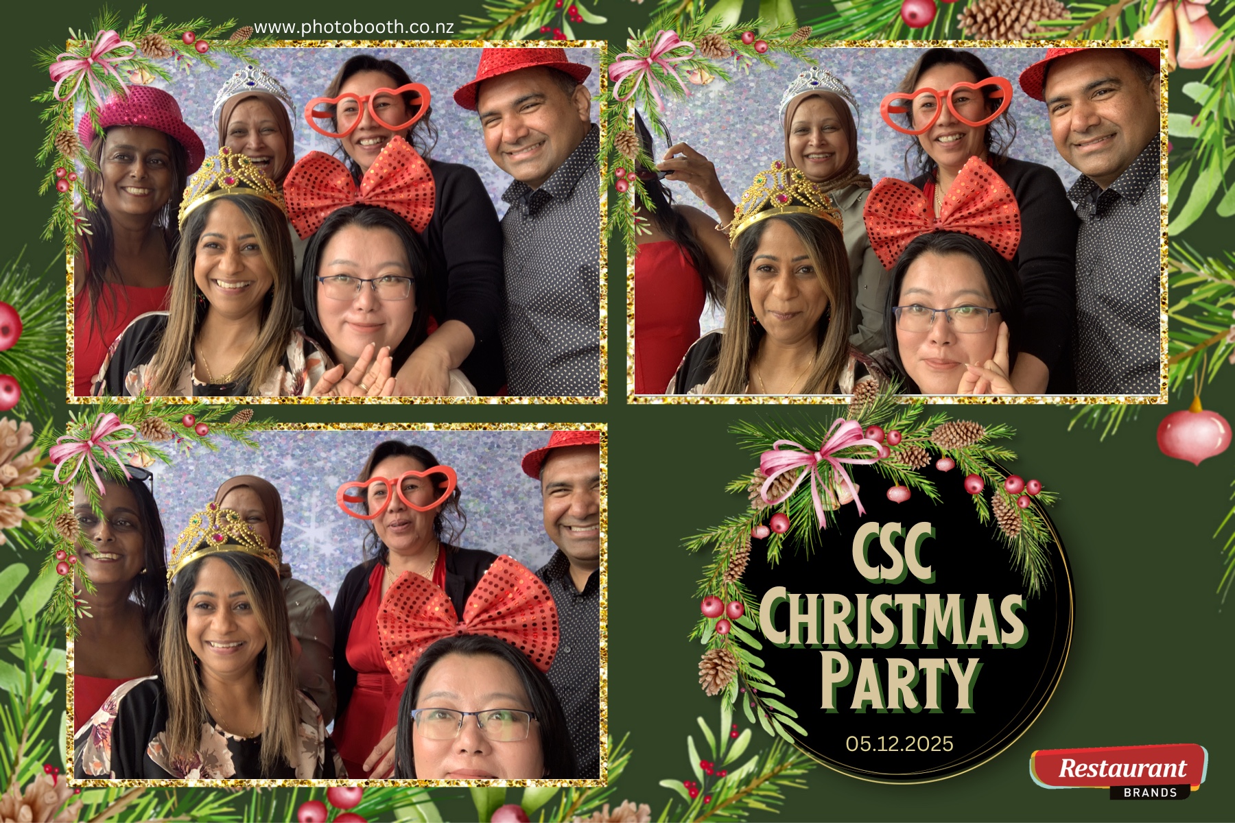 Restaurant Brands Christmas Party | View more photos from the event at gallery.photobooth.co.nz/u/SelfieCentral/Restaurant-Brands-Christmas-Party