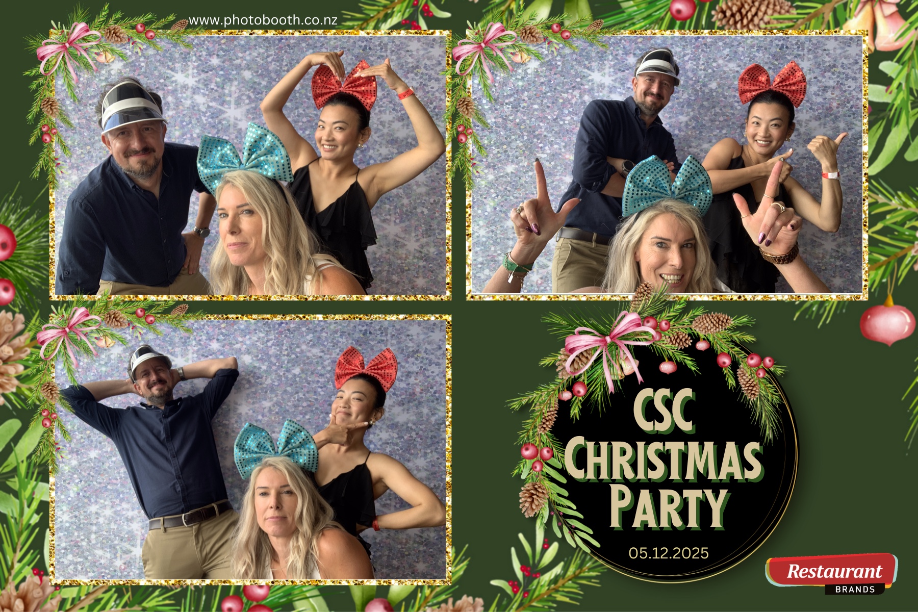 Restaurant Brands Christmas Party | View more photos from the event at gallery.photobooth.co.nz/u/SelfieCentral/Restaurant-Brands-Christmas-Party