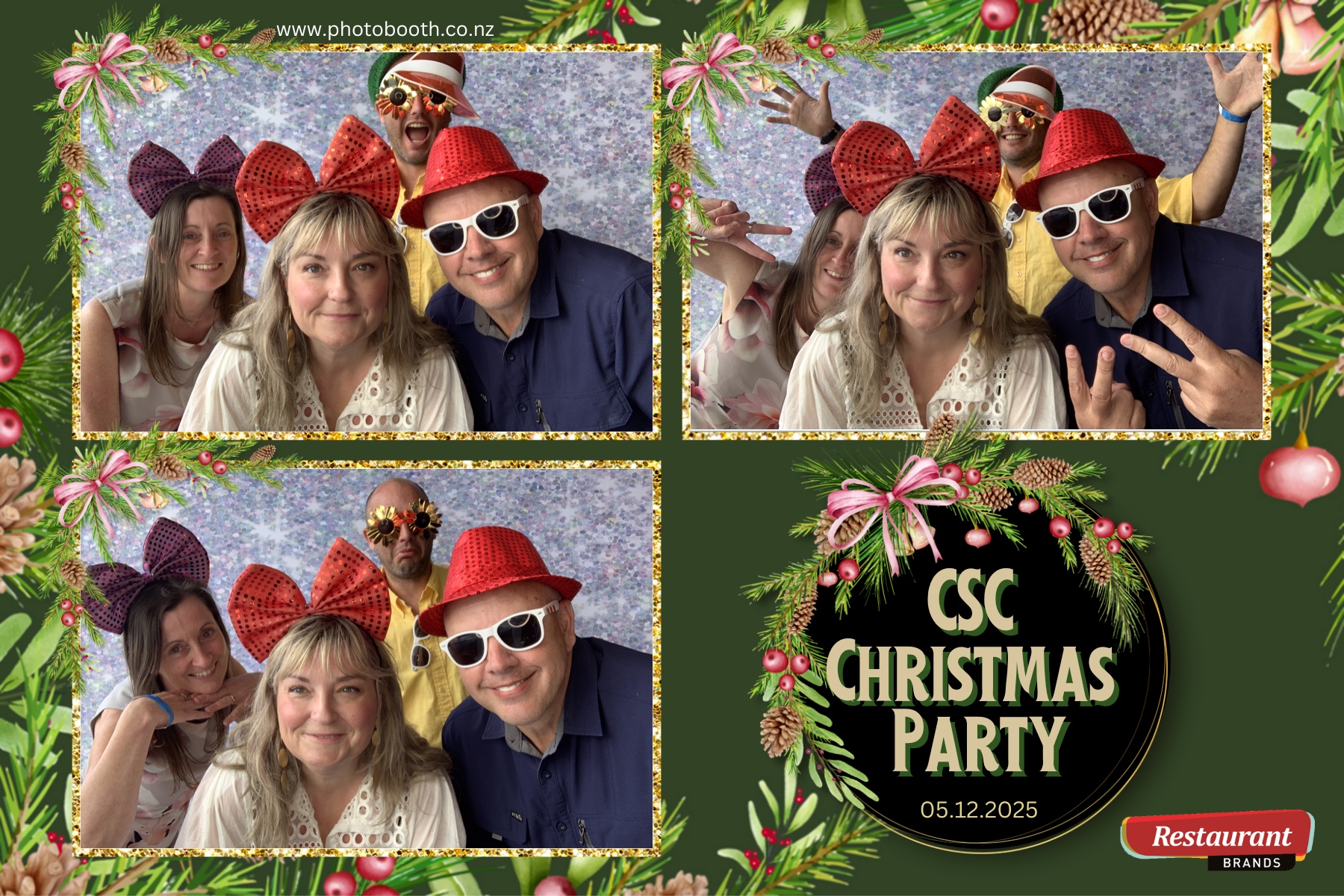 Restaurant Brands Christmas Party | View more photos from the event at gallery.photobooth.co.nz/u/SelfieCentral/Restaurant-Brands-Christmas-Party