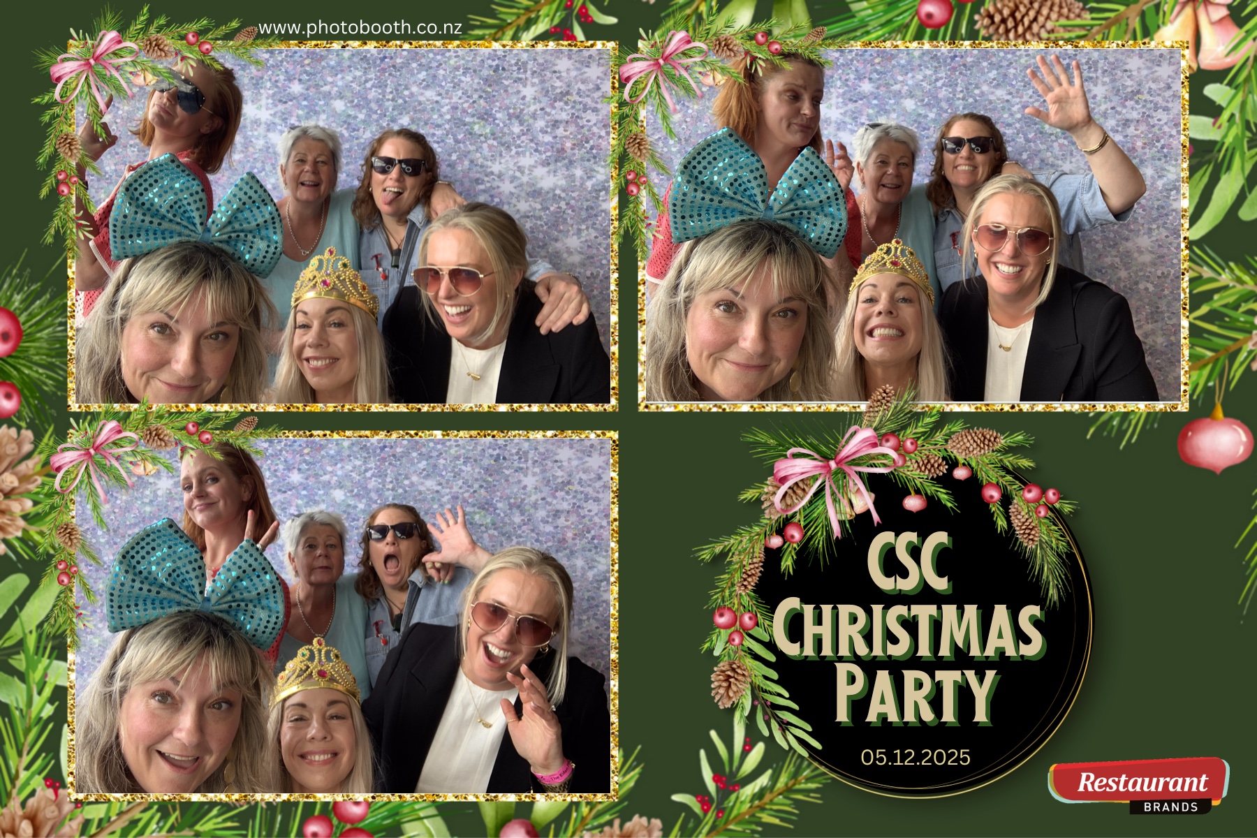 Restaurant Brands Christmas Party | View more photos from the event at gallery.photobooth.co.nz/u/SelfieCentral/Restaurant-Brands-Christmas-Party