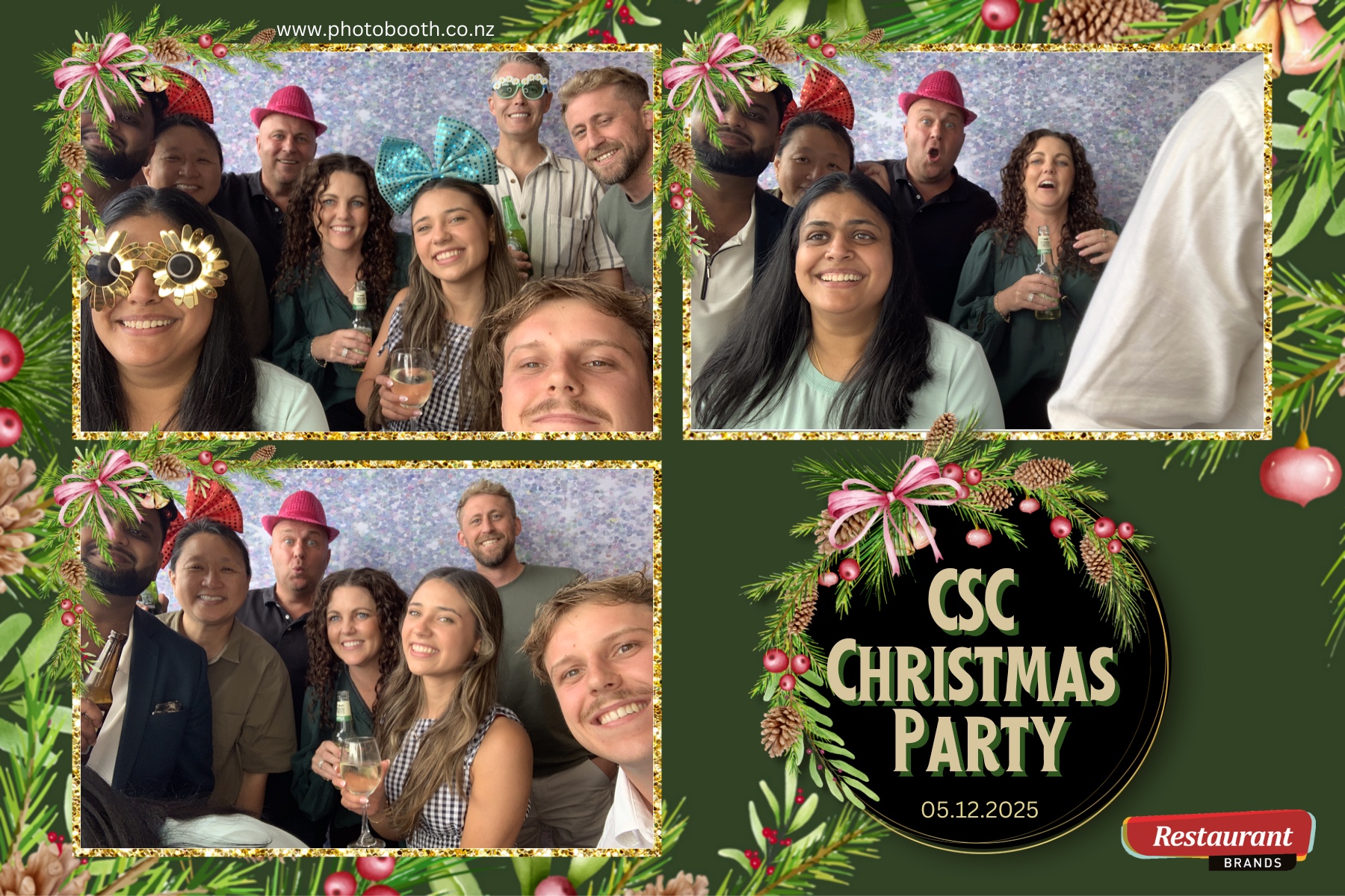 Restaurant Brands Christmas Party | View more photos from the event at gallery.photobooth.co.nz/u/SelfieCentral/Restaurant-Brands-Christmas-Party