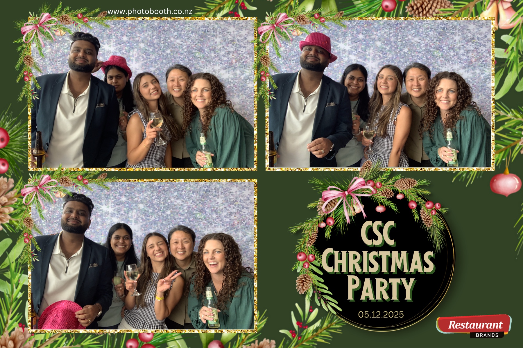 Restaurant Brands Christmas Party | View more photos from the event at gallery.photobooth.co.nz/u/SelfieCentral/Restaurant-Brands-Christmas-Party