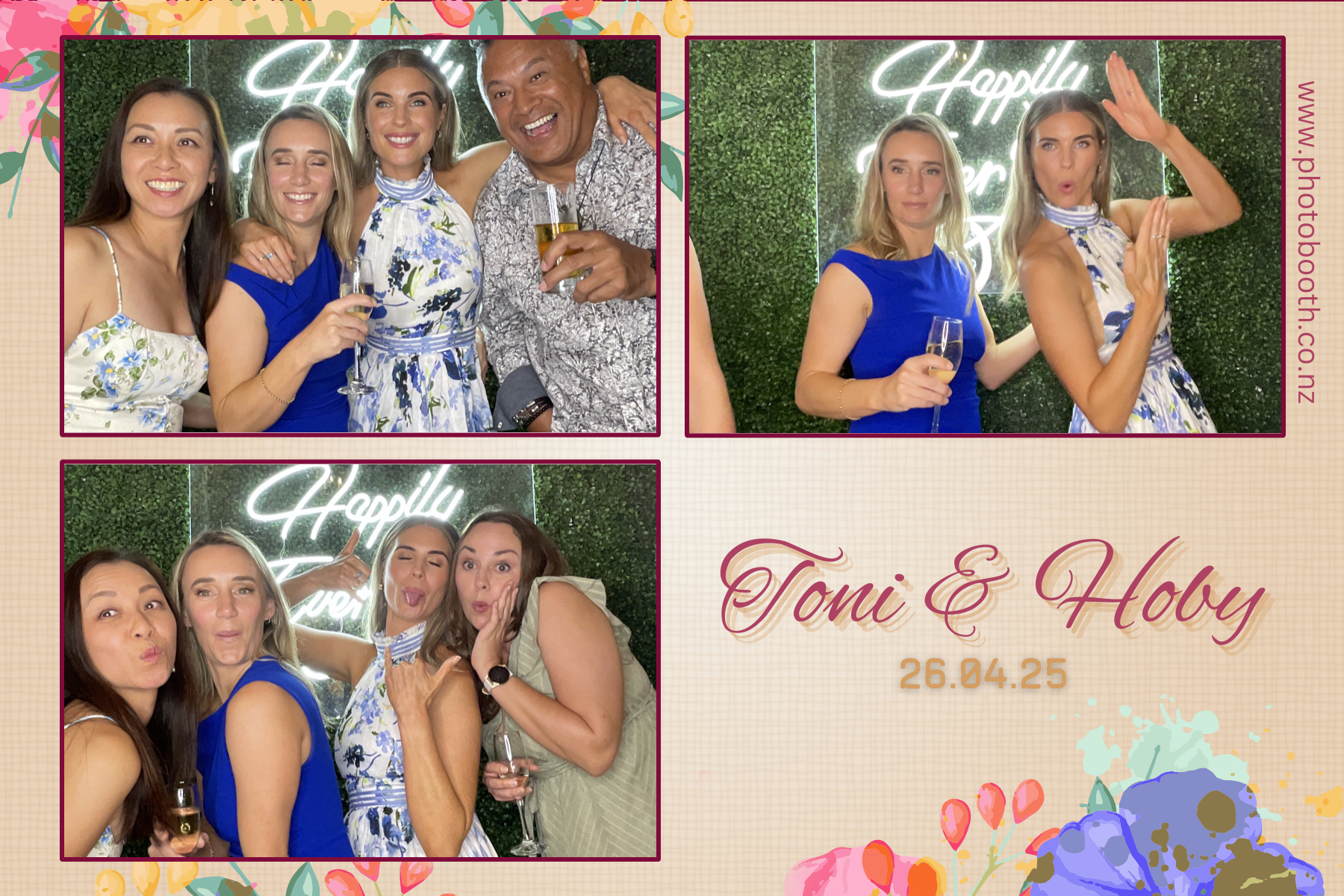 Toni & Hoby's Wedding | View more photos from the event at gallery.photobooth.co.nz/u/SelfieCentral/Toni-Hobys-Wedding