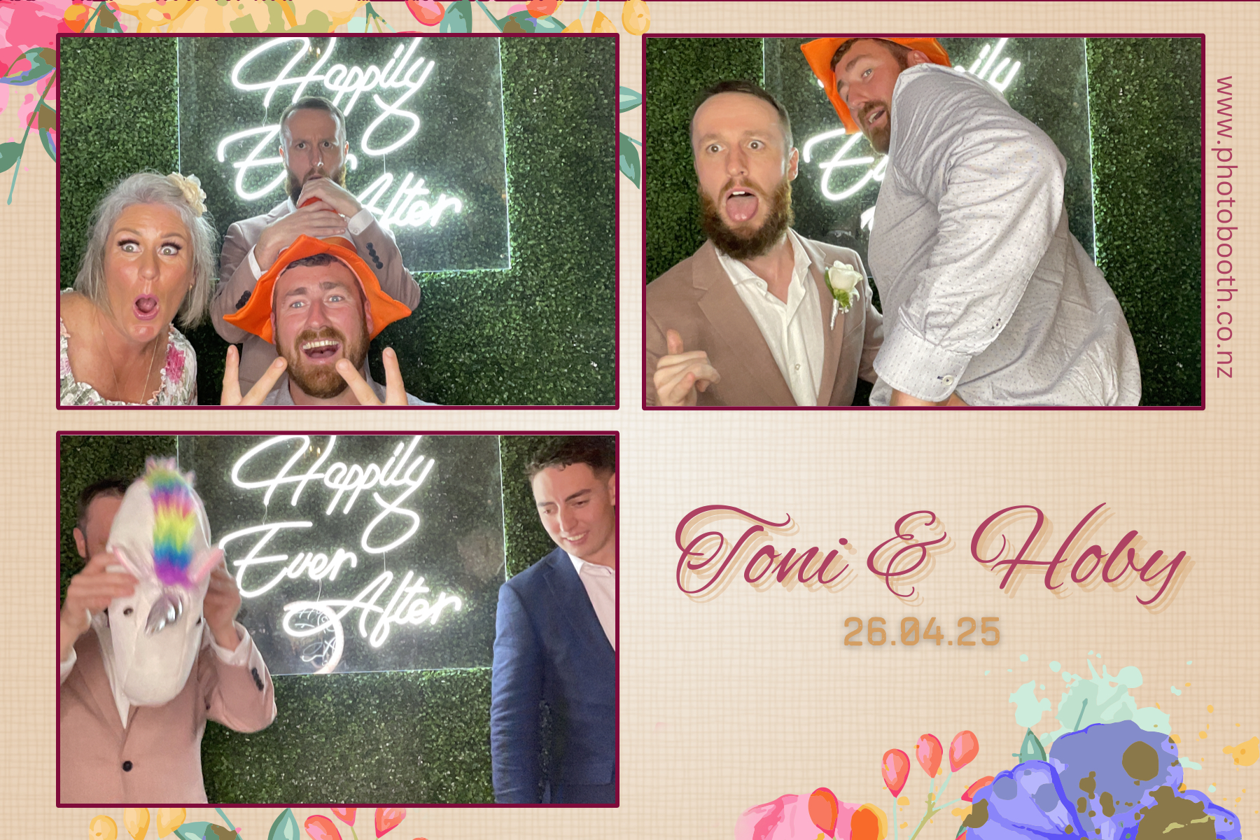 Toni & Hoby's Wedding | View more photos from the event at gallery.photobooth.co.nz/u/SelfieCentral/Toni-Hobys-Wedding
