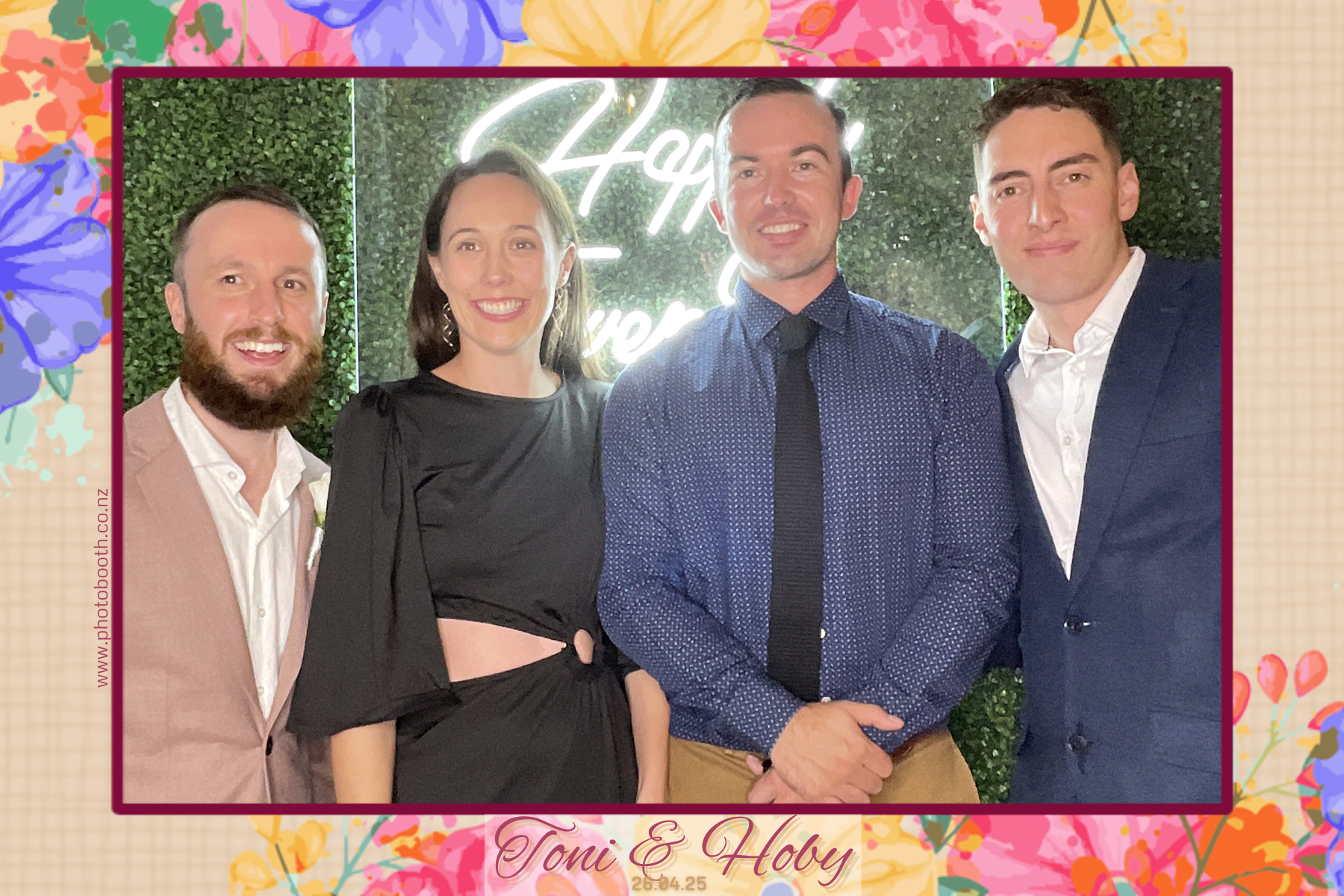 Toni & Hoby's Wedding | View more photos from the event at gallery.photobooth.co.nz/u/SelfieCentral/Toni-Hobys-Wedding