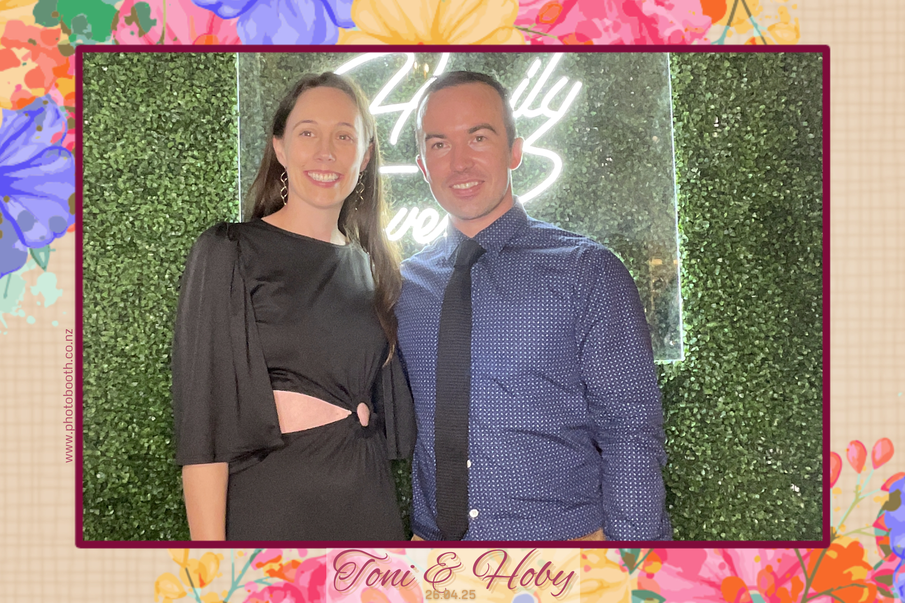 Toni & Hoby's Wedding | View more photos from the event at gallery.photobooth.co.nz/u/SelfieCentral/Toni-Hobys-Wedding