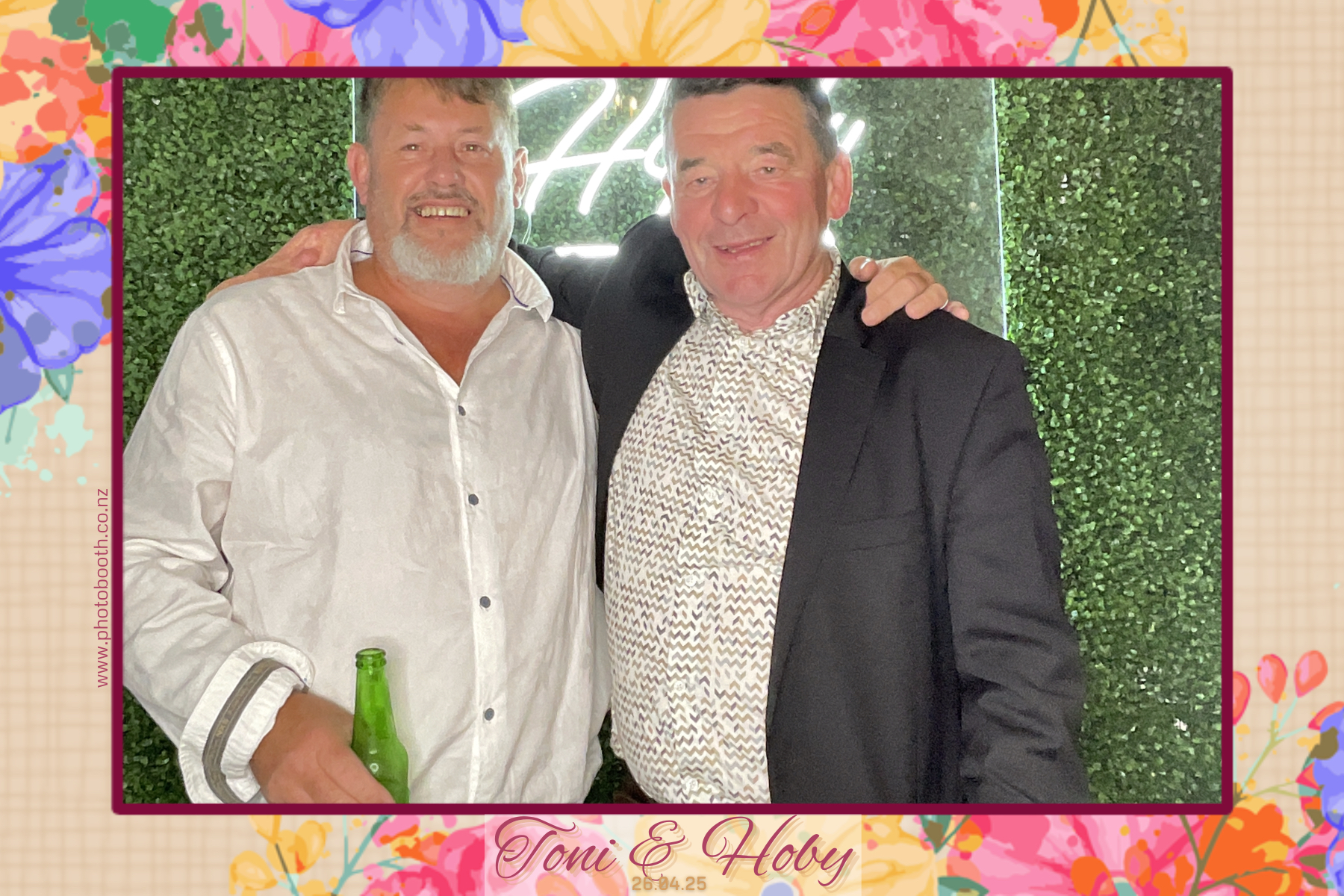 Toni & Hoby's Wedding | View more photos from the event at gallery.photobooth.co.nz/u/SelfieCentral/Toni-Hobys-Wedding