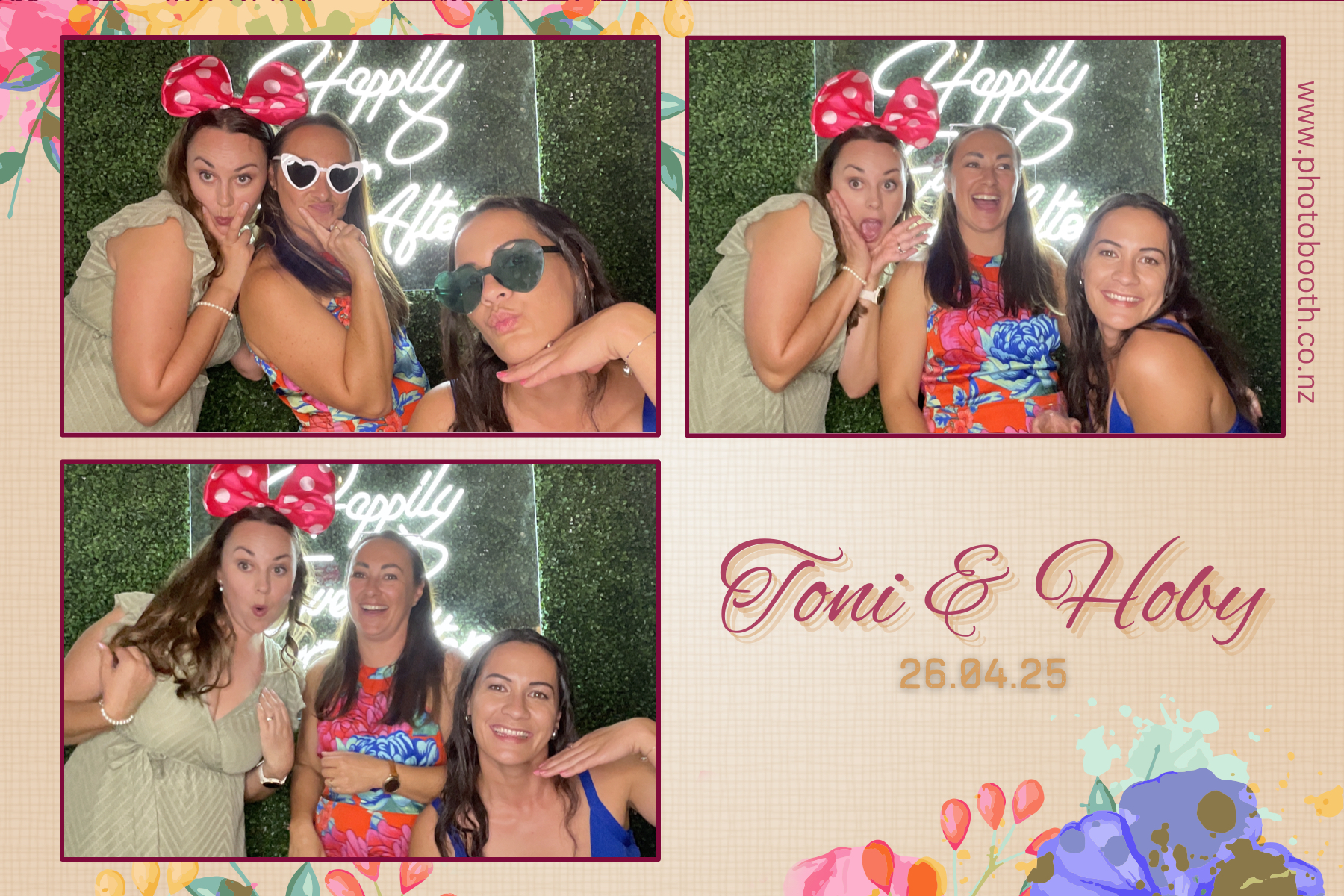 Toni & Hoby's Wedding | View more photos from the event at gallery.photobooth.co.nz/u/SelfieCentral/Toni-Hobys-Wedding