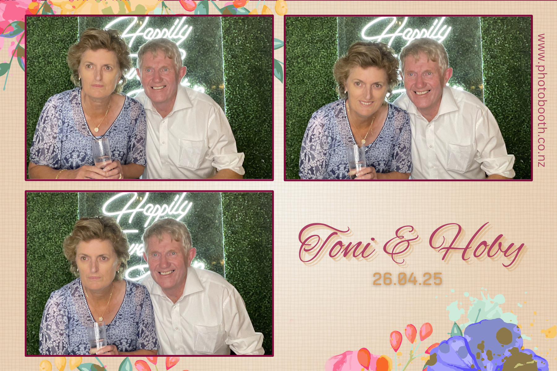 Toni & Hoby's Wedding | View more photos from the event at gallery.photobooth.co.nz/u/SelfieCentral/Toni-Hobys-Wedding