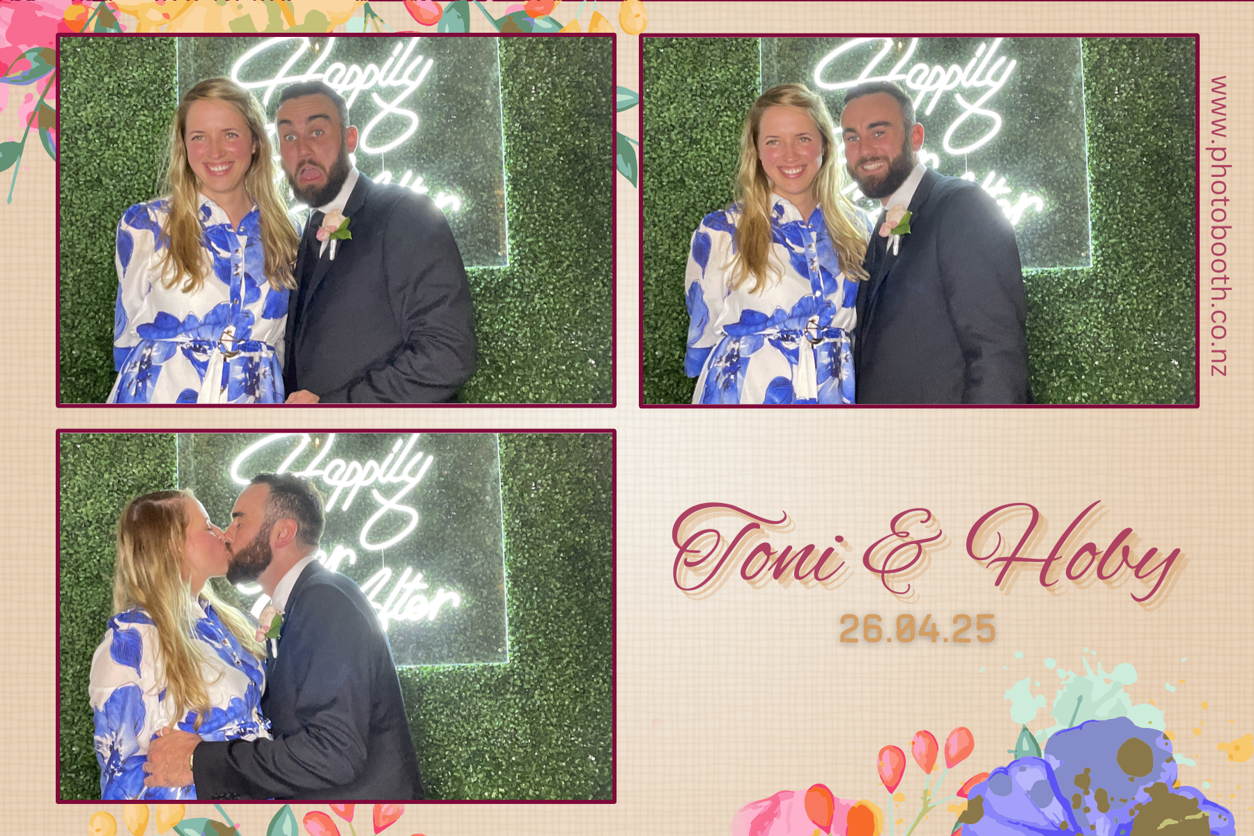Toni & Hoby's Wedding | View more photos from the event at gallery.photobooth.co.nz/u/SelfieCentral/Toni-Hobys-Wedding