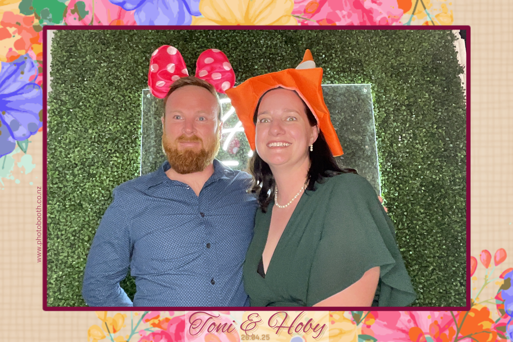 Toni & Hoby's Wedding | View more photos from the event at gallery.photobooth.co.nz/u/SelfieCentral/Toni-Hobys-Wedding