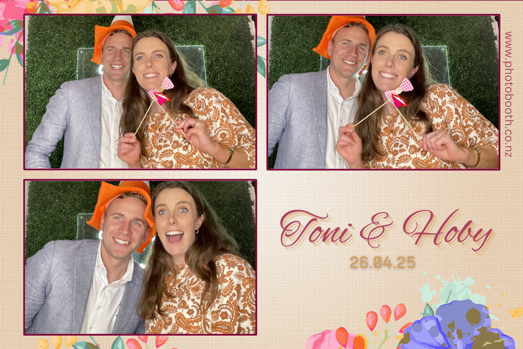 Toni & Hoby's Wedding | View more photos from the event at gallery.photobooth.co.nz/u/SelfieCentral/Toni-Hobys-Wedding