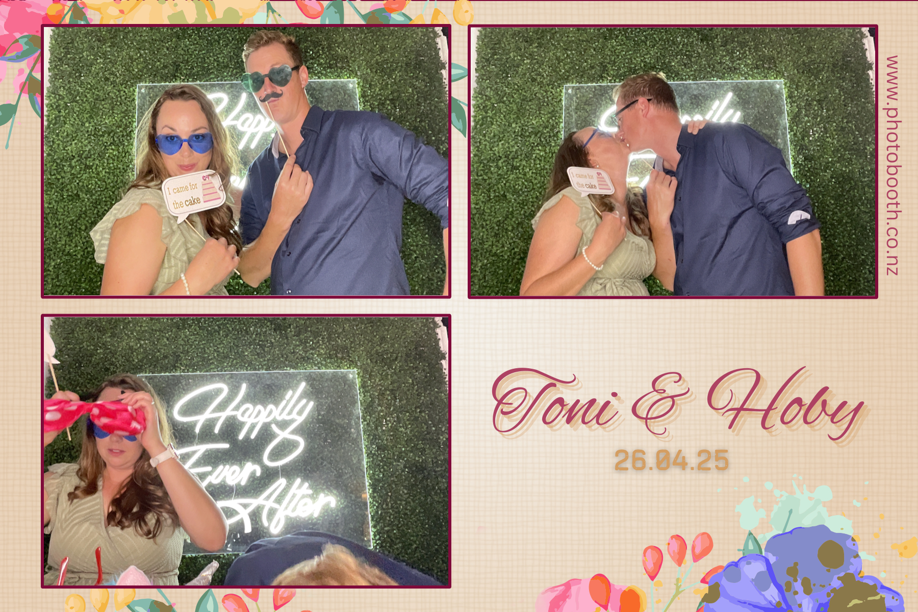 Toni & Hoby's Wedding | View more photos from the event at gallery.photobooth.co.nz/u/SelfieCentral/Toni-Hobys-Wedding