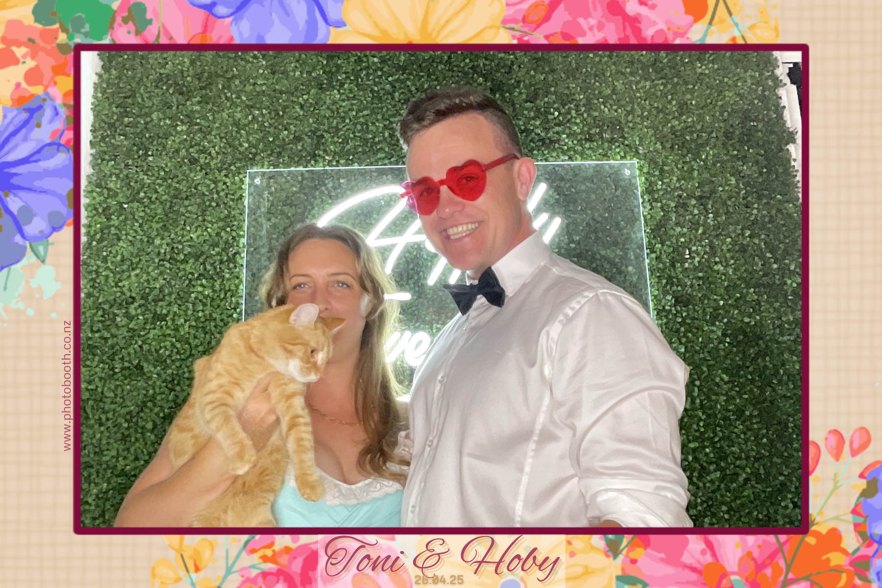 Toni & Hoby's Wedding | View more photos from the event at gallery.photobooth.co.nz/u/SelfieCentral/Toni-Hobys-Wedding