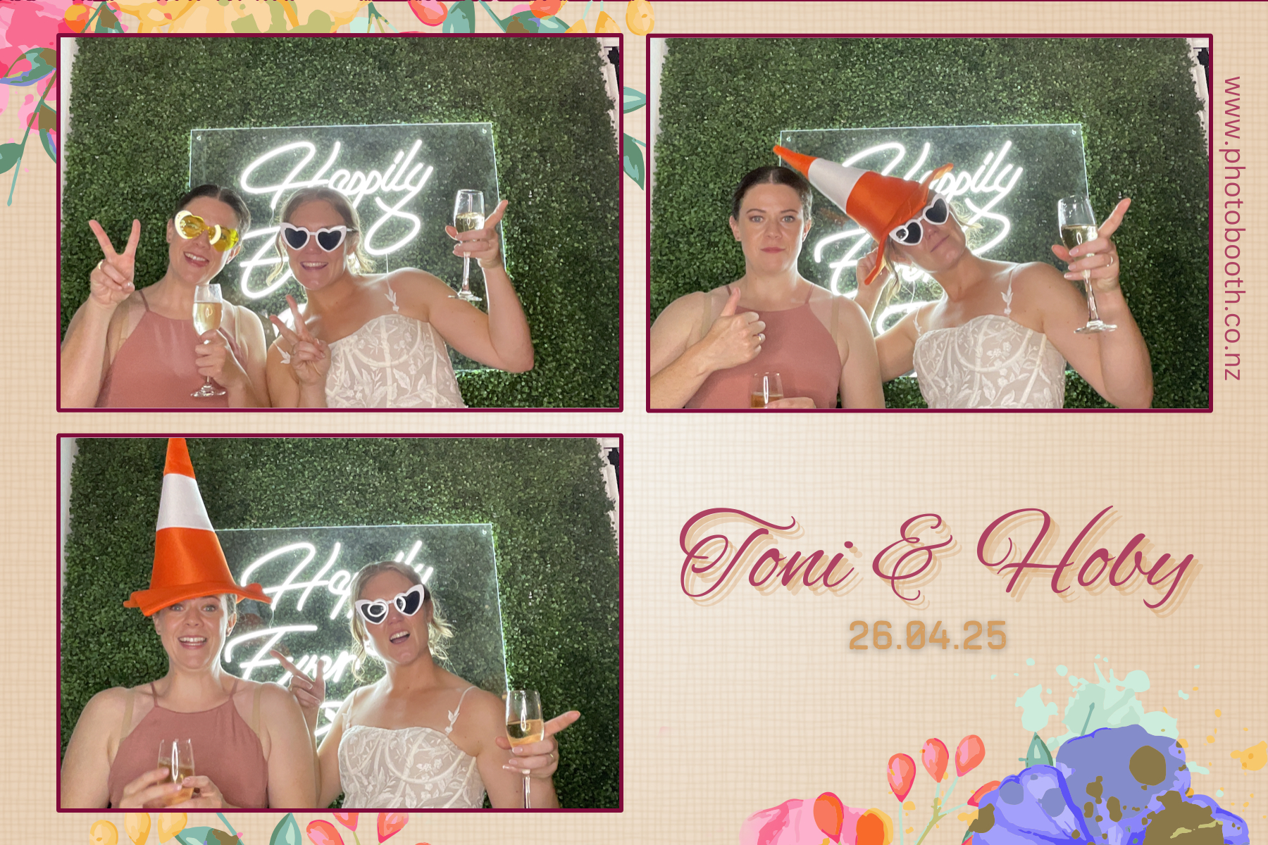 Toni & Hoby's Wedding | View more photos from the event at gallery.photobooth.co.nz/u/SelfieCentral/Toni-Hobys-Wedding