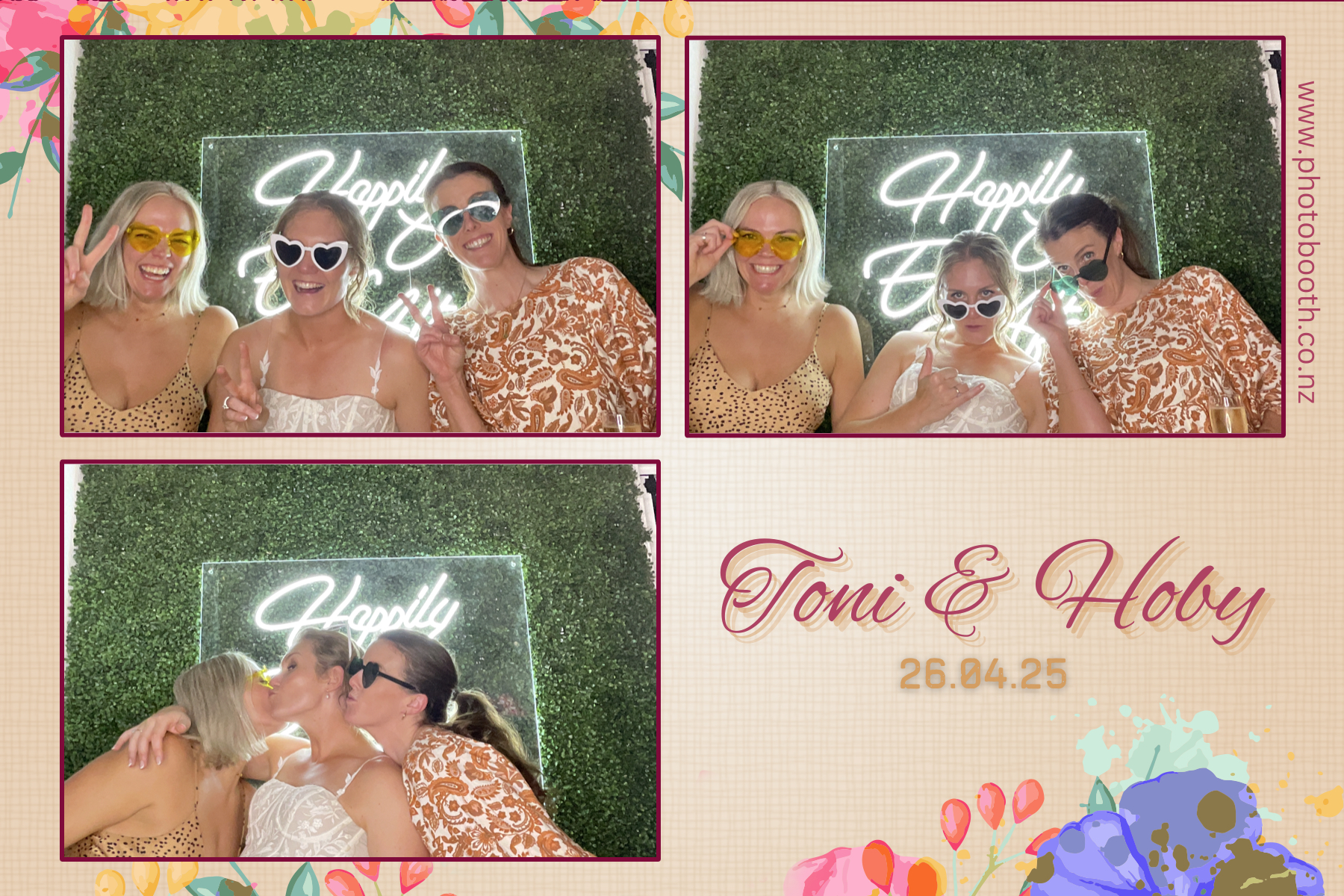 Toni & Hoby's Wedding | View more photos from the event at gallery.photobooth.co.nz/u/SelfieCentral/Toni-Hobys-Wedding