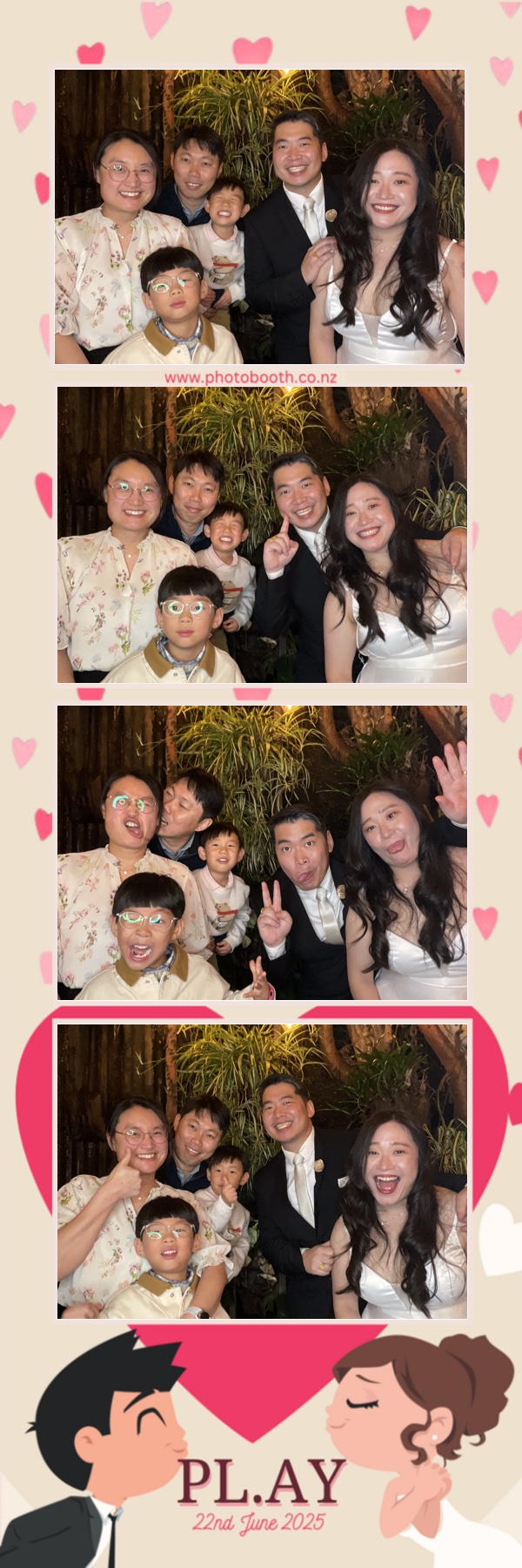 Wedding Party | View more photos from the event at gallery.photobooth.co.nz/u/SelfieCentral/Wedding-Party