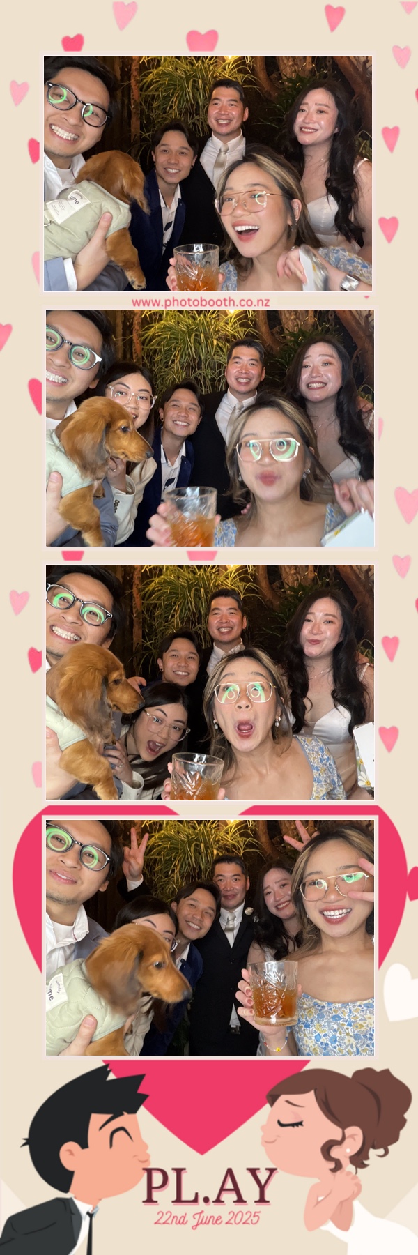 Wedding Party | View more photos from the event at gallery.photobooth.co.nz/u/SelfieCentral/Wedding-Party