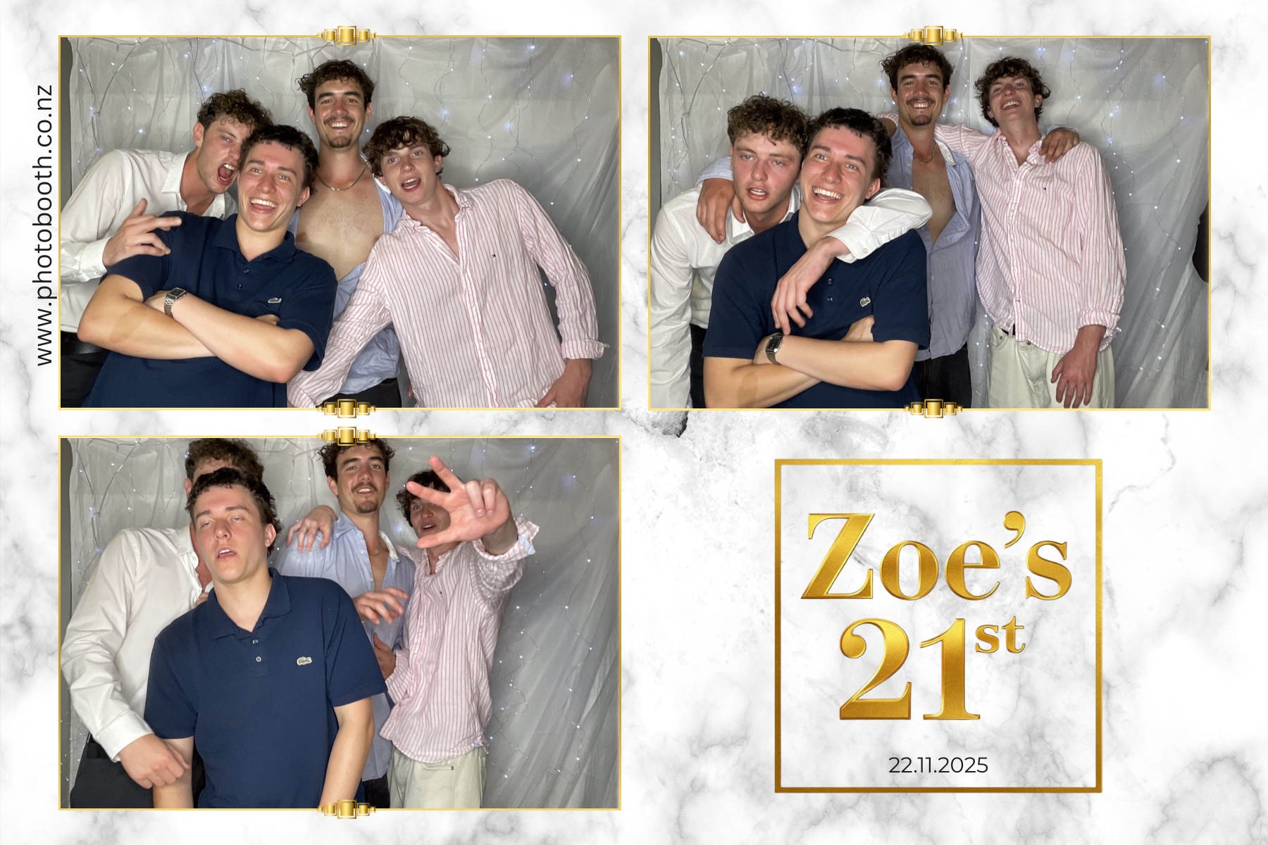 Zoe's 21st | View more photos from the event at gallery.photobooth.co.nz/u/SelfieCentral/Zoes-21st