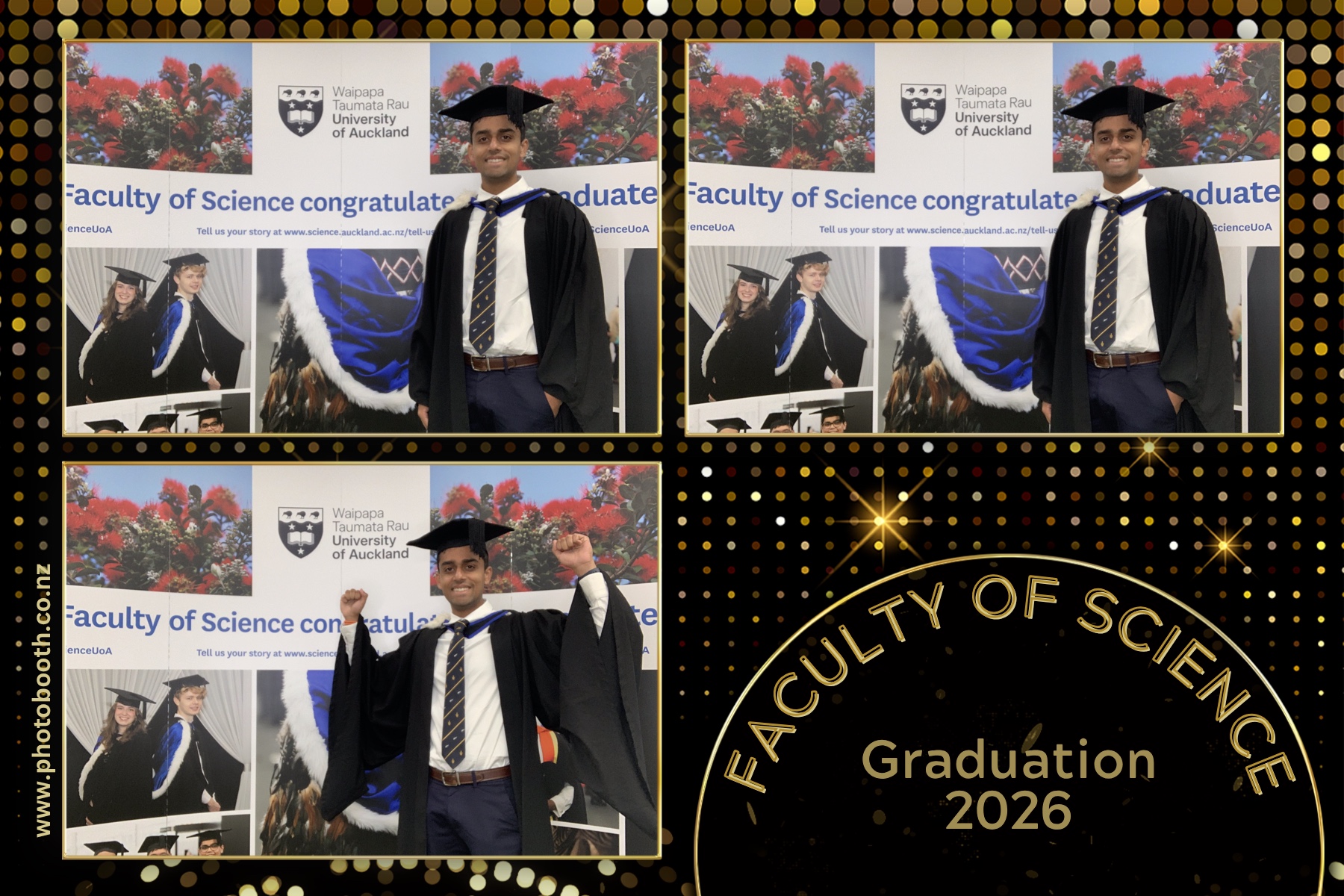 UOA Faculty of Science Graduation 2026 | View more photos from the event at gallery.photobooth.co.nz/u/SelfieCentral/UOA-Faculty-of-Science-Graduation-2026
