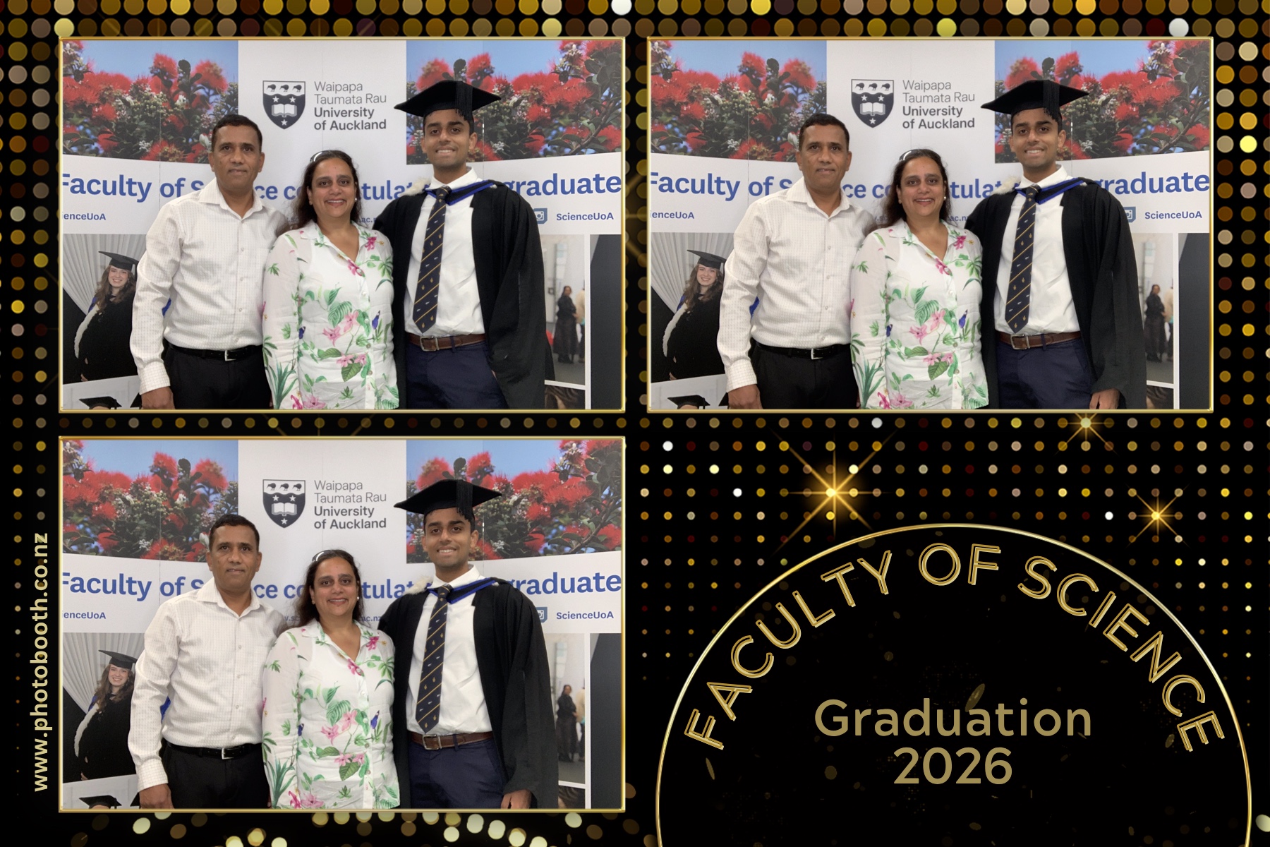 UOA Faculty of Science Graduation 2026 | View more photos from the event at gallery.photobooth.co.nz/u/SelfieCentral/UOA-Faculty-of-Science-Graduation-2026