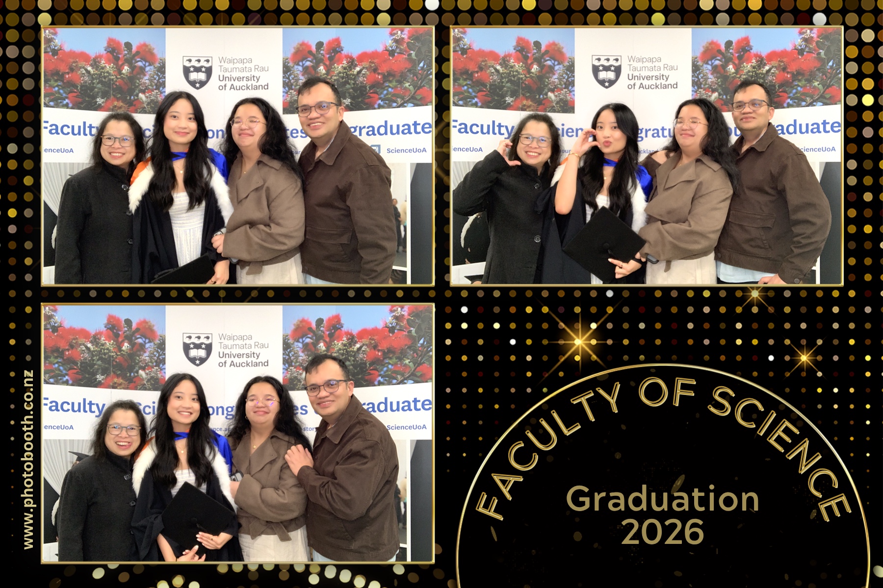 UOA Faculty of Science Graduation 2026 | View more photos from the event at gallery.photobooth.co.nz/u/SelfieCentral/UOA-Faculty-of-Science-Graduation-2026