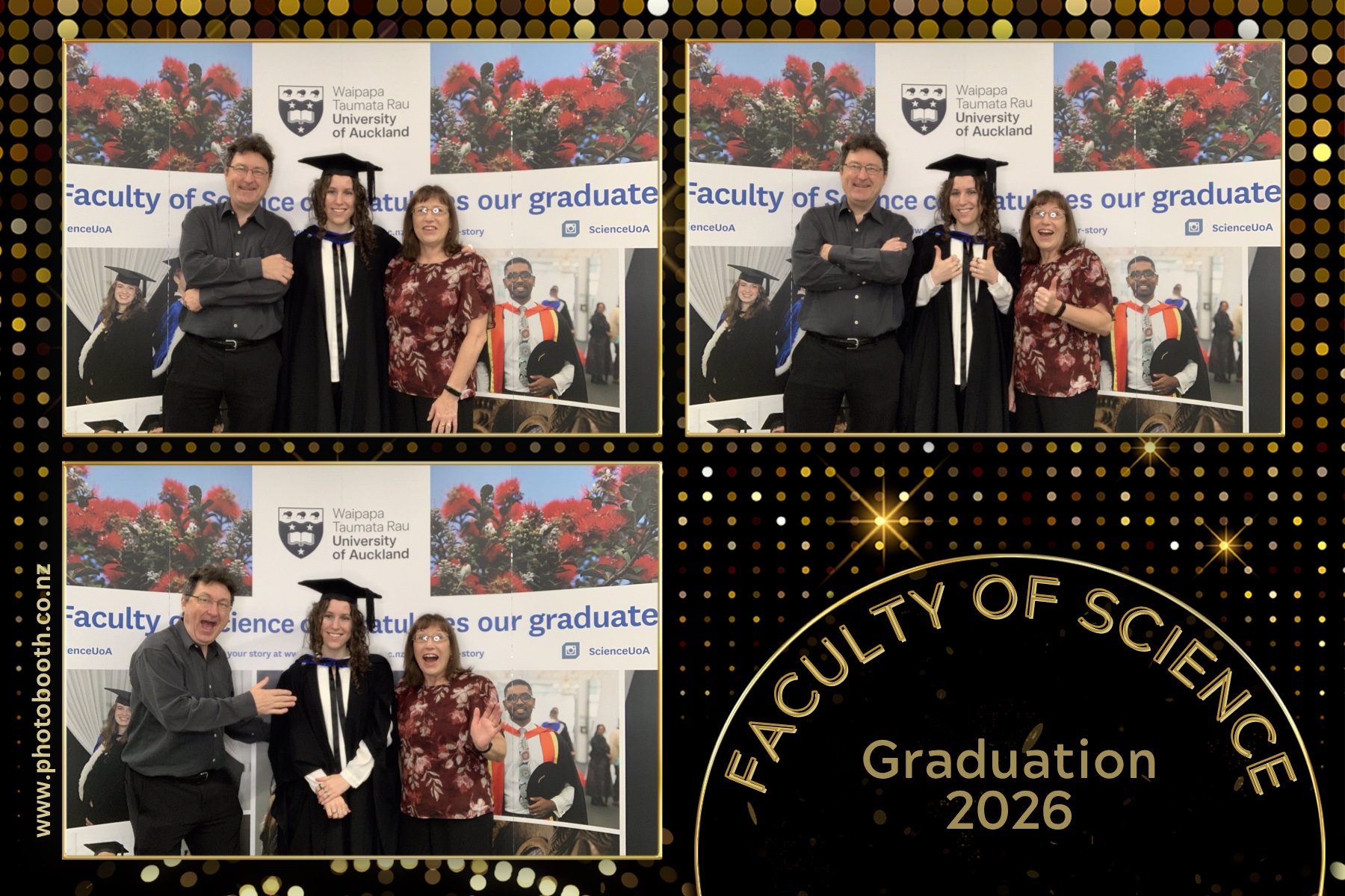 UOA Faculty of Science Graduation 2026 | View more photos from the event at gallery.photobooth.co.nz/u/SelfieCentral/UOA-Faculty-of-Science-Graduation-2026