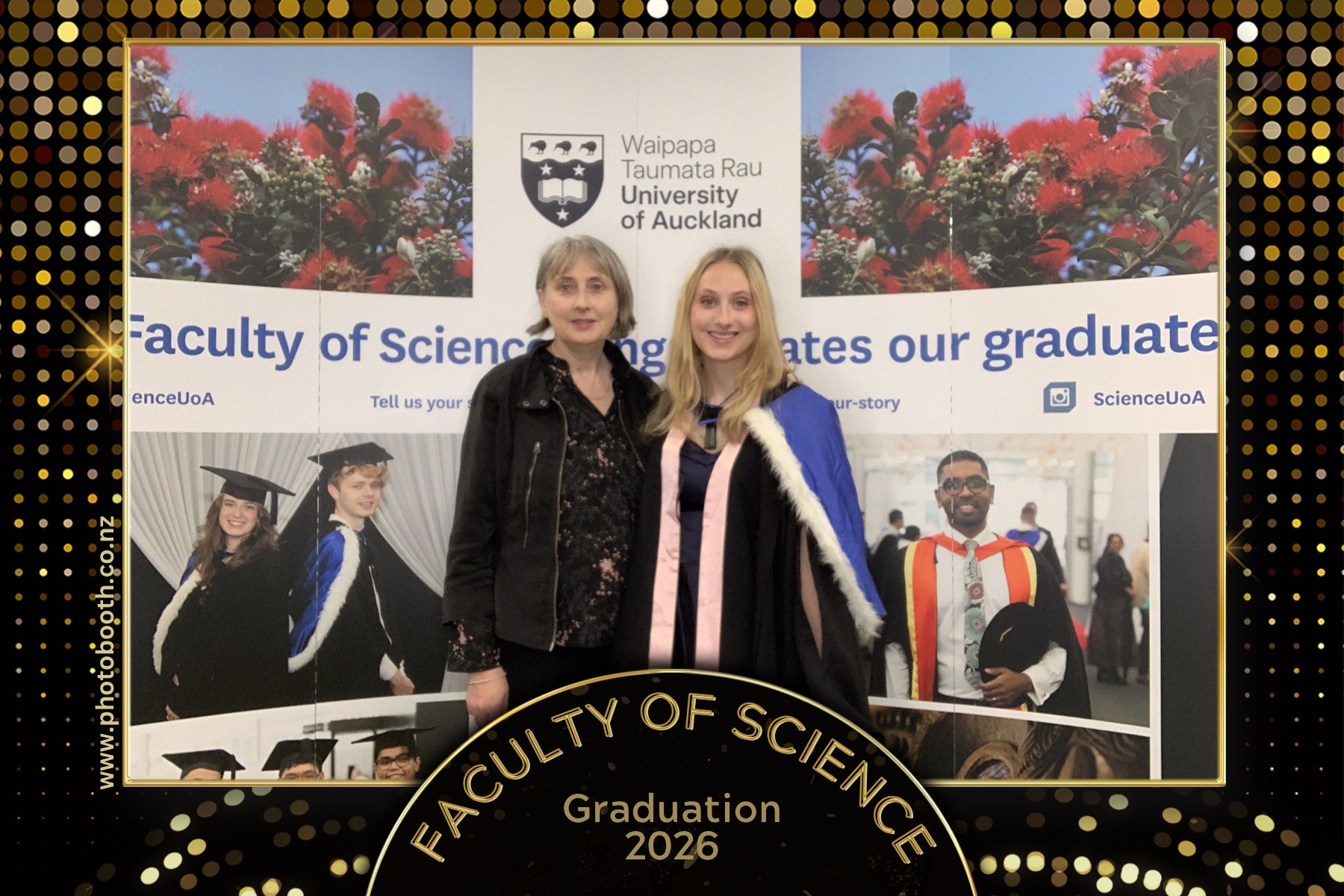UOA Faculty of Science Graduation 2026 | View more photos from the event at gallery.photobooth.co.nz/u/SelfieCentral/UOA-Faculty-of-Science-Graduation-2026