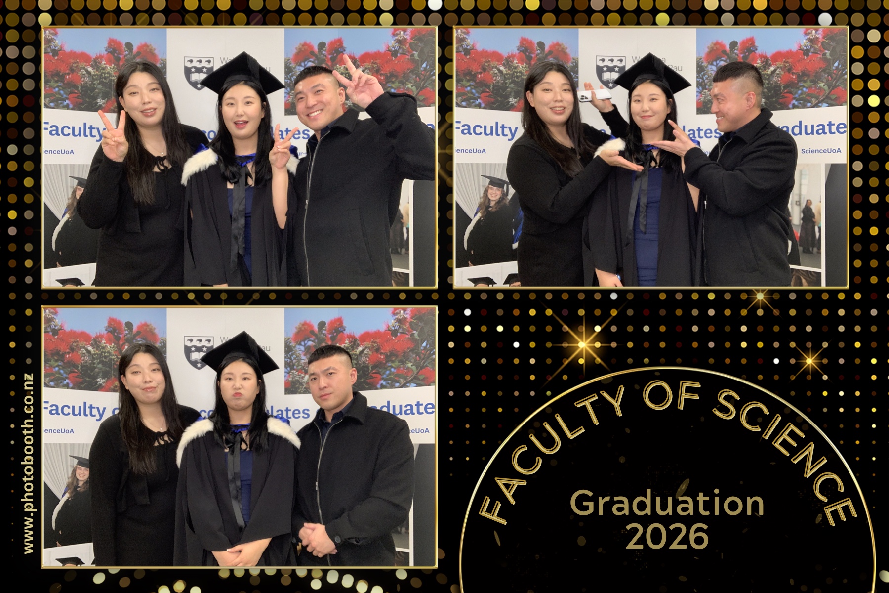 UOA Faculty of Science Graduation 2026 | View more photos from the event at gallery.photobooth.co.nz/u/SelfieCentral/UOA-Faculty-of-Science-Graduation-2026