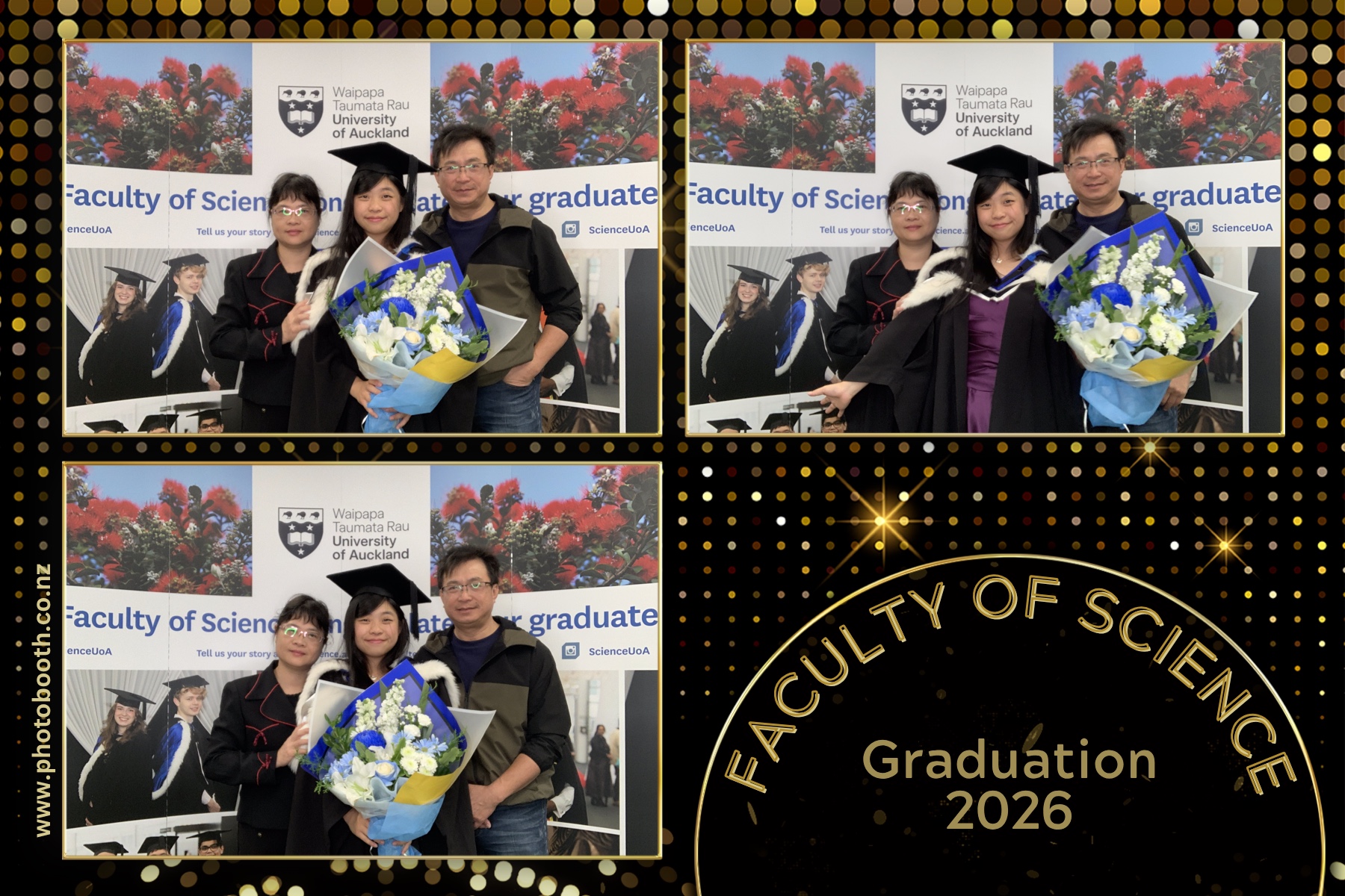 UOA Faculty of Science Graduation 2026 | View more photos from the event at gallery.photobooth.co.nz/u/SelfieCentral/UOA-Faculty-of-Science-Graduation-2026