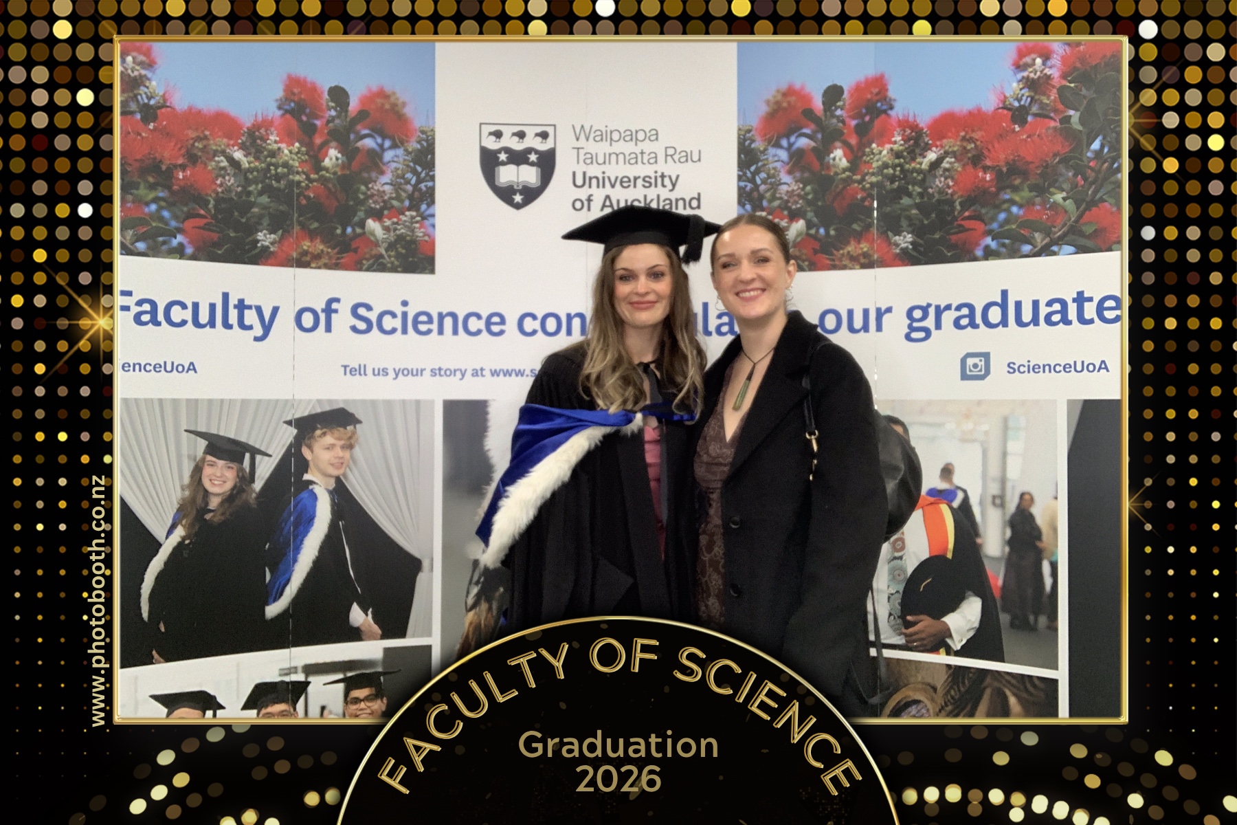 UOA Faculty of Science Graduation 2026 | View more photos from the event at gallery.photobooth.co.nz/u/SelfieCentral/UOA-Faculty-of-Science-Graduation-2026
